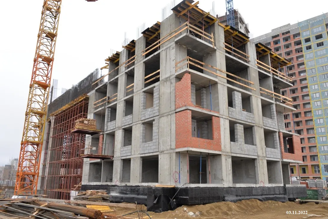 ЖК "Новый ВИЗ" ход строительства