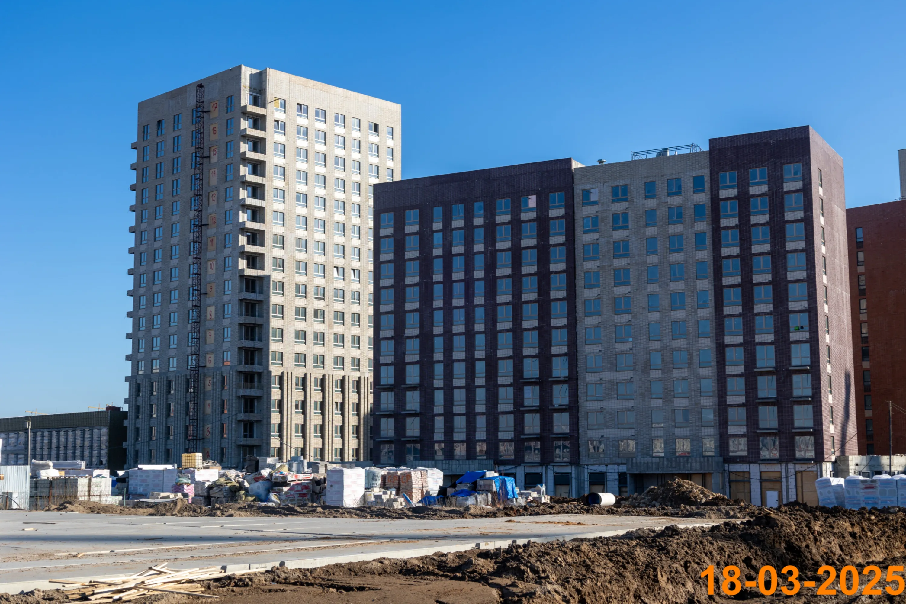 ЖК Никольские луга ход строительства