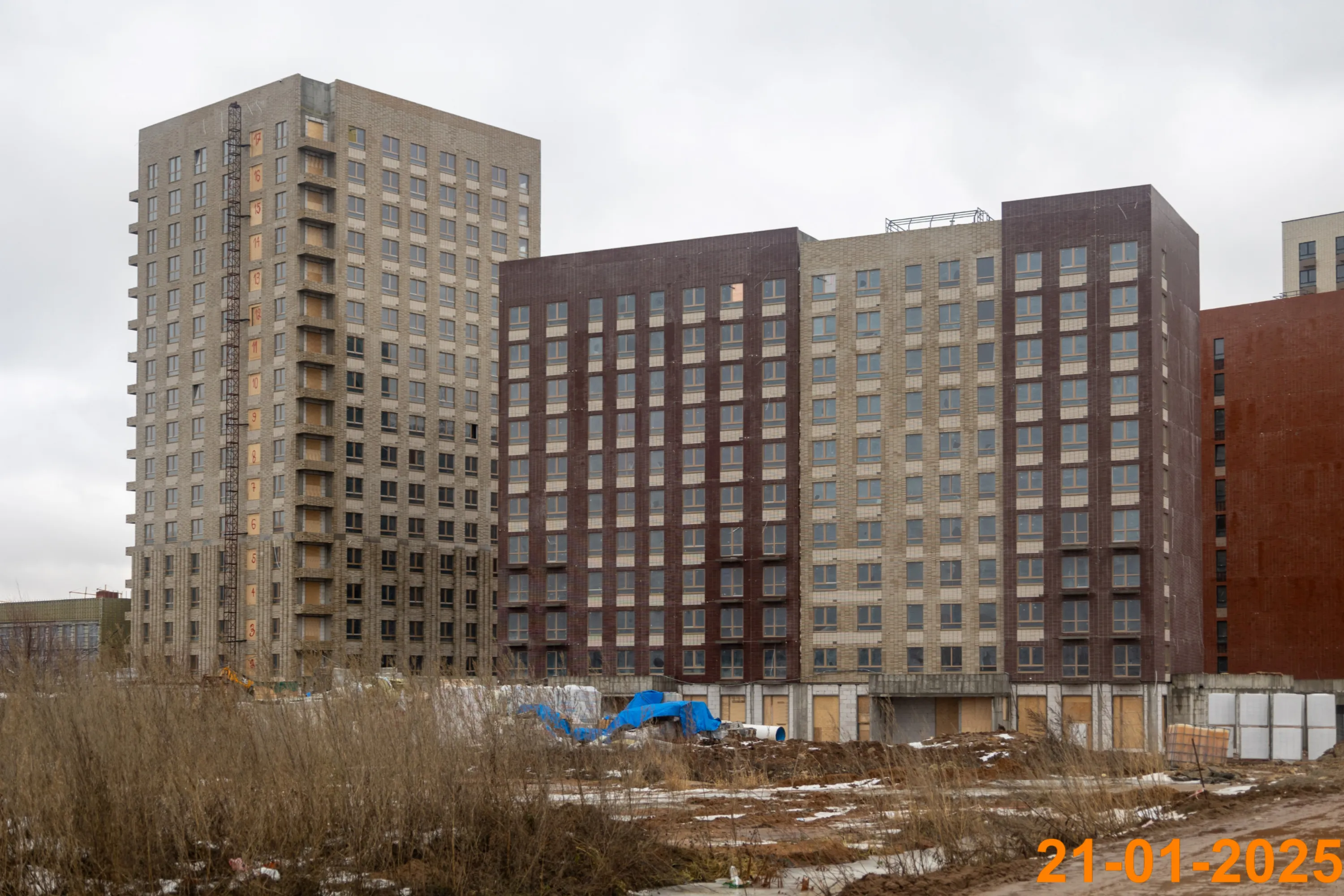 ЖК Никольские луга ход строительства