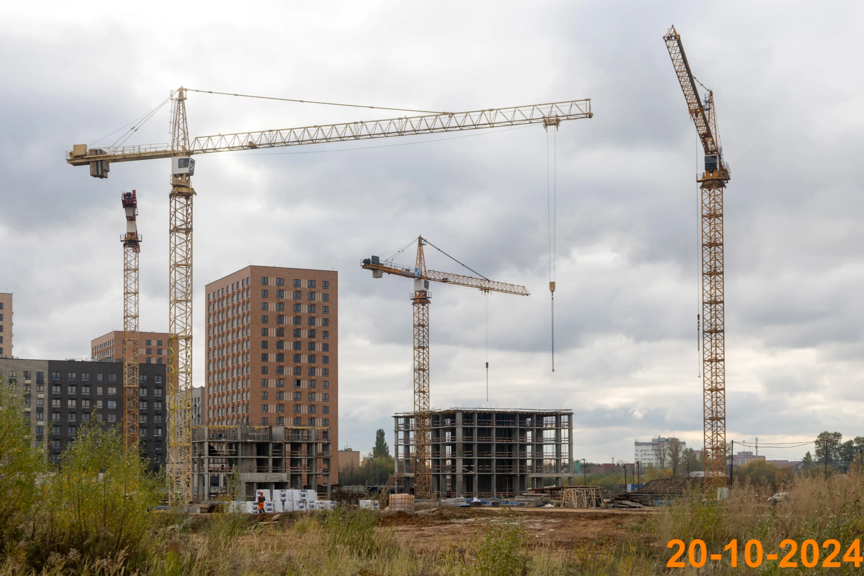 ЖК Никольские луга ход строительства