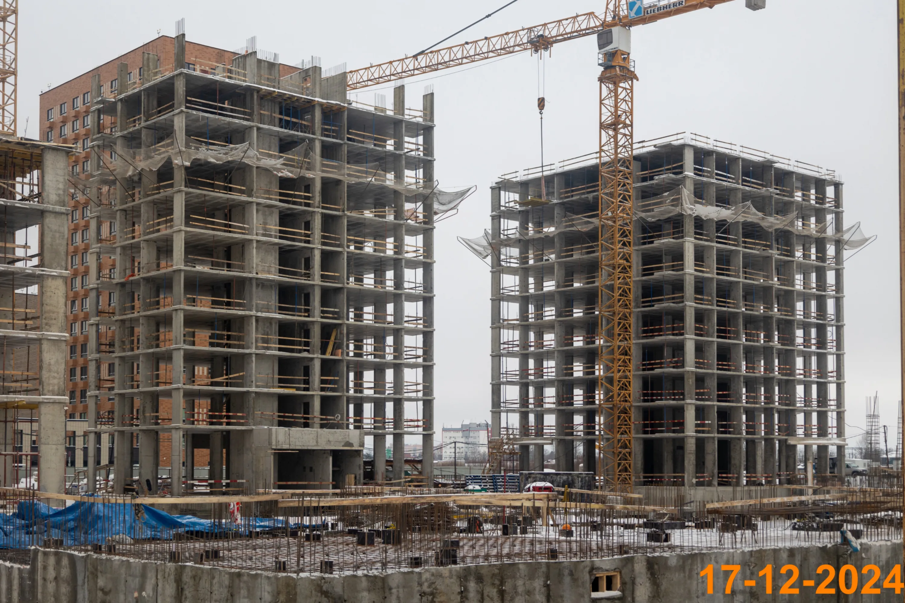 ЖК Никольские луга ход строительства