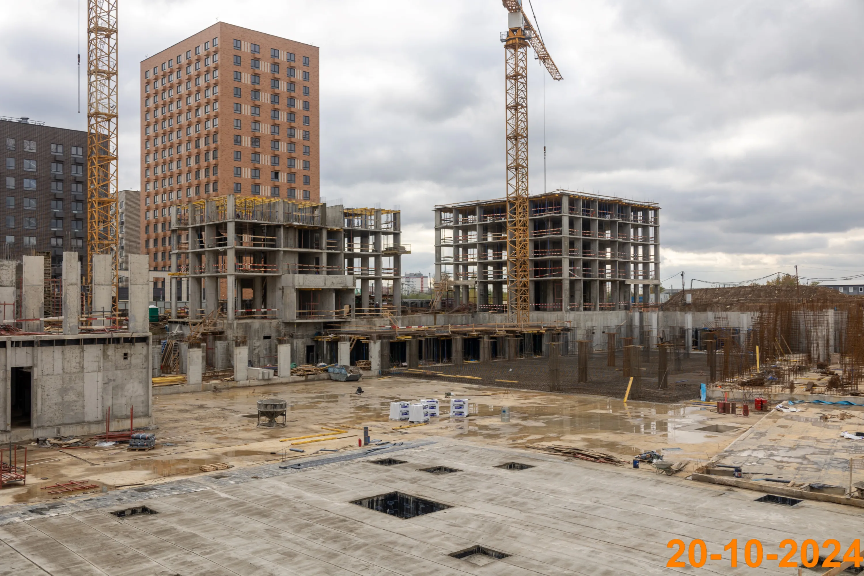 ЖК Никольские луга ход строительства