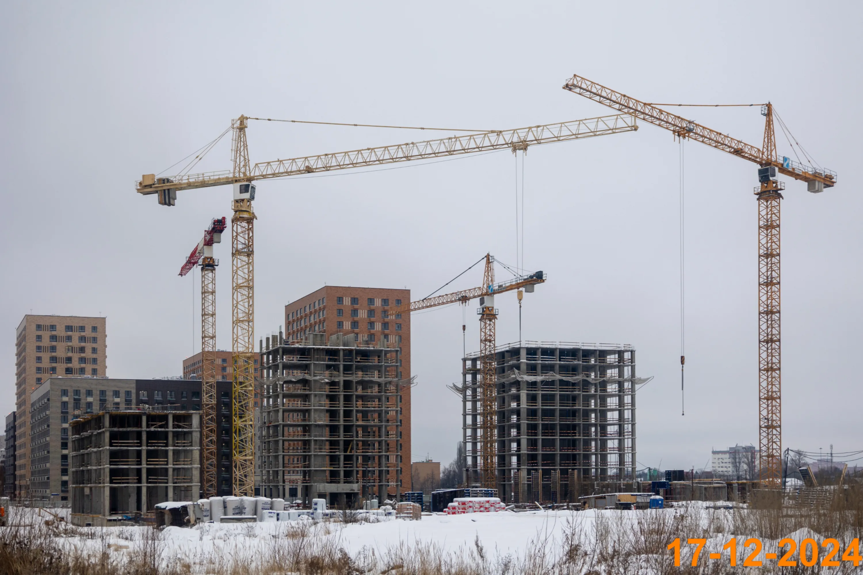 ЖК Никольские луга ход строительства