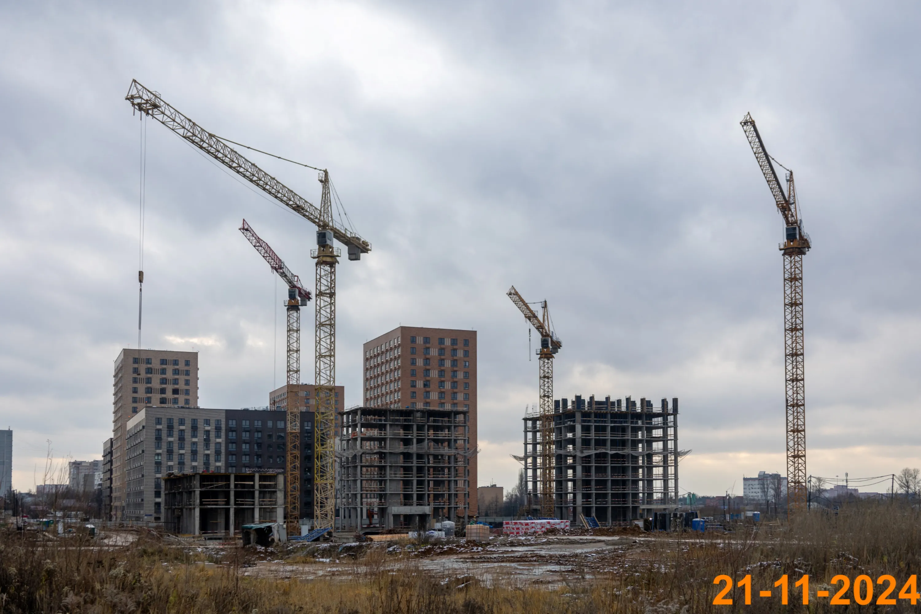 ЖК Никольские луга ход строительства