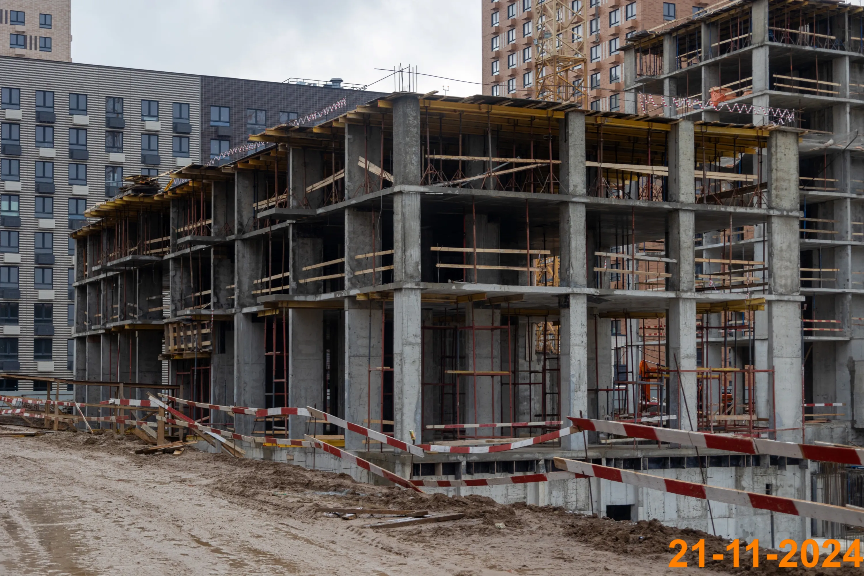 ЖК Никольские луга ход строительства