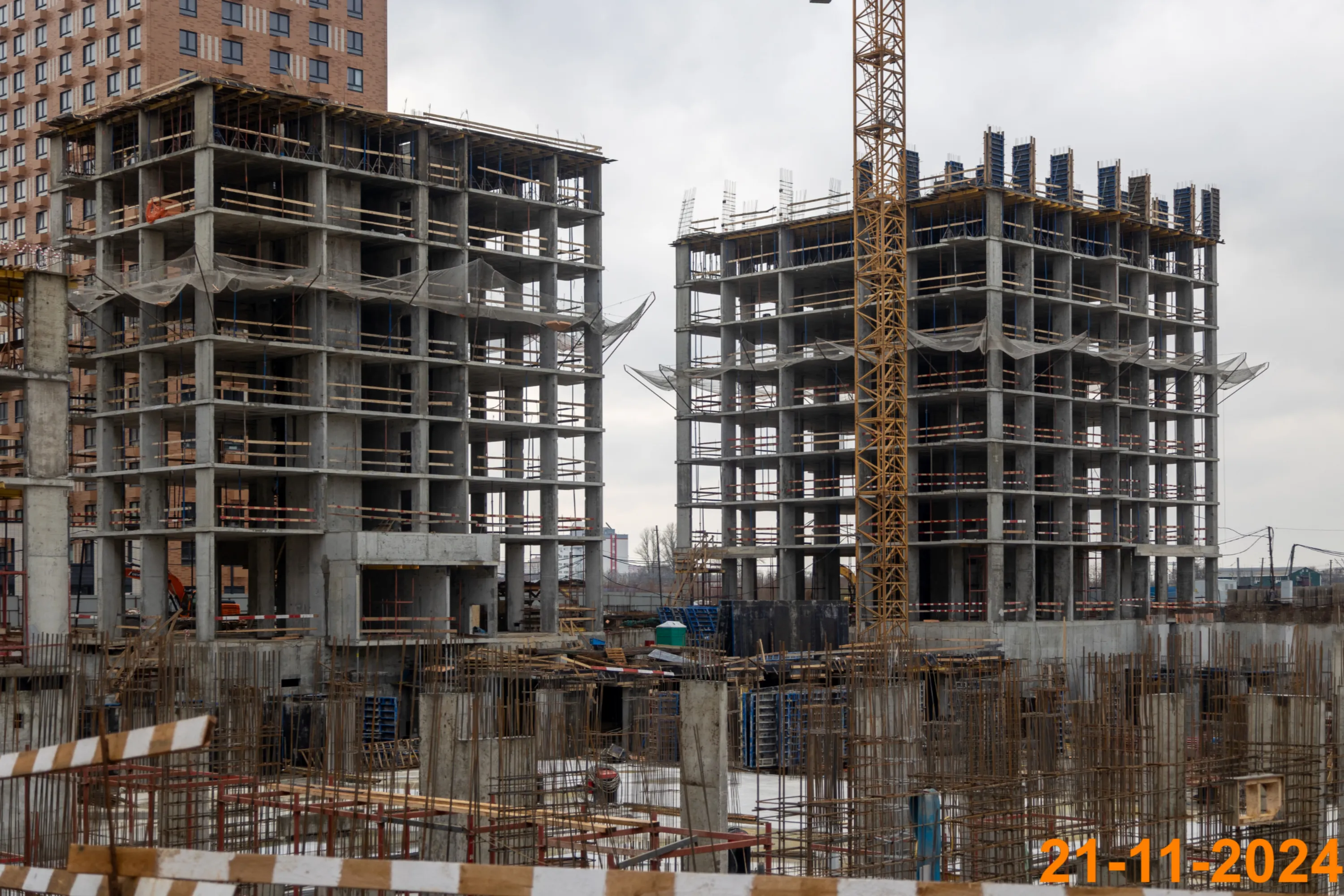 ЖК Никольские луга ход строительства