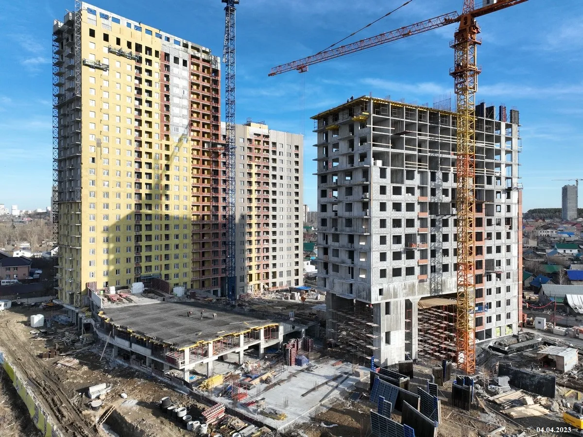 ЖК "Новый ВИЗ" ход строительства