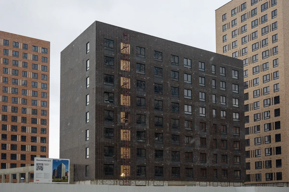 ЖК Никольские луга ход строительства