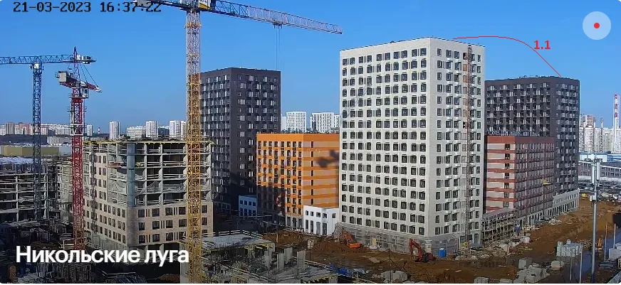 ЖК Никольские луга ход строительства