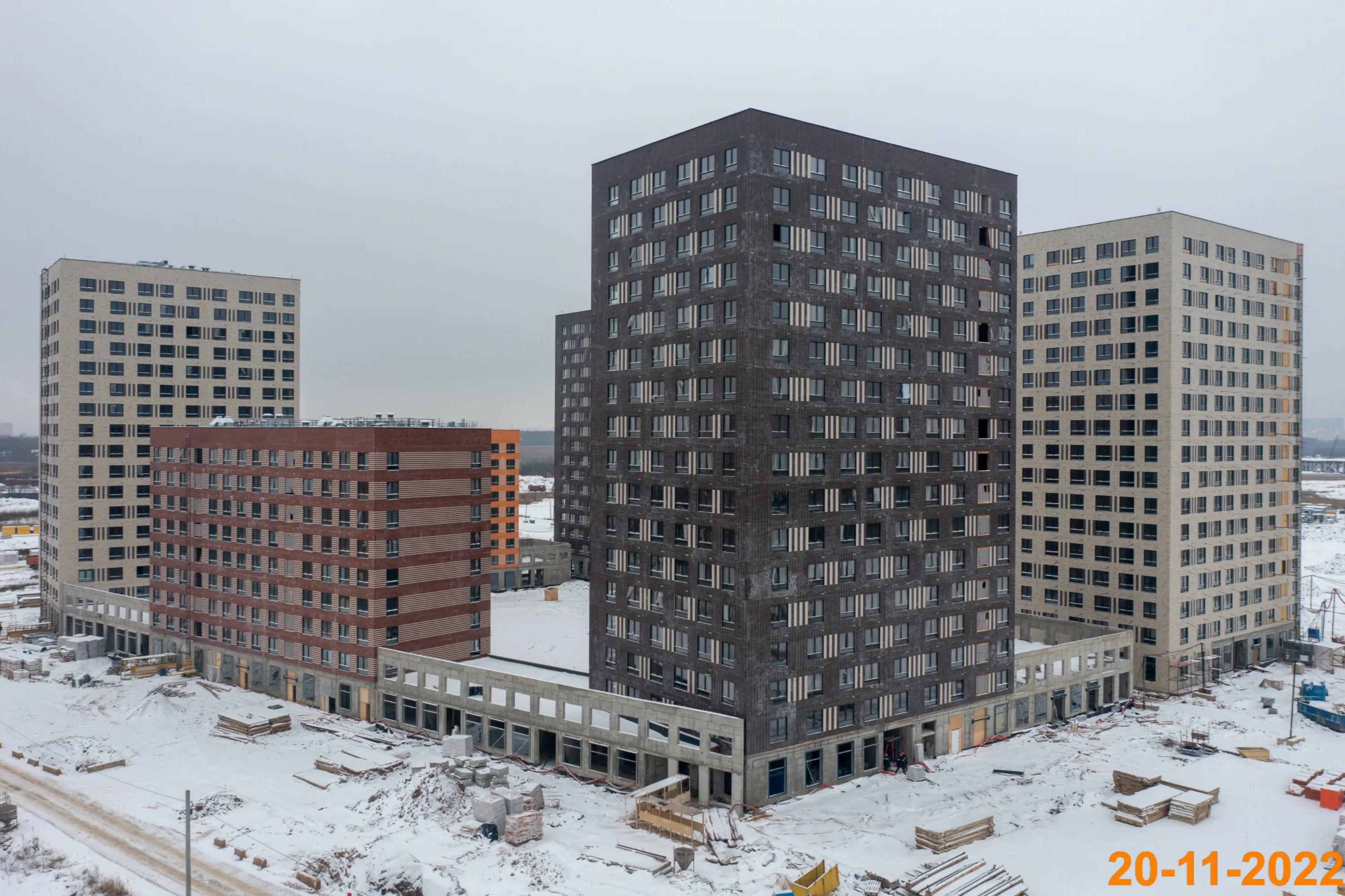 ЖК Никольские луга ход строительства