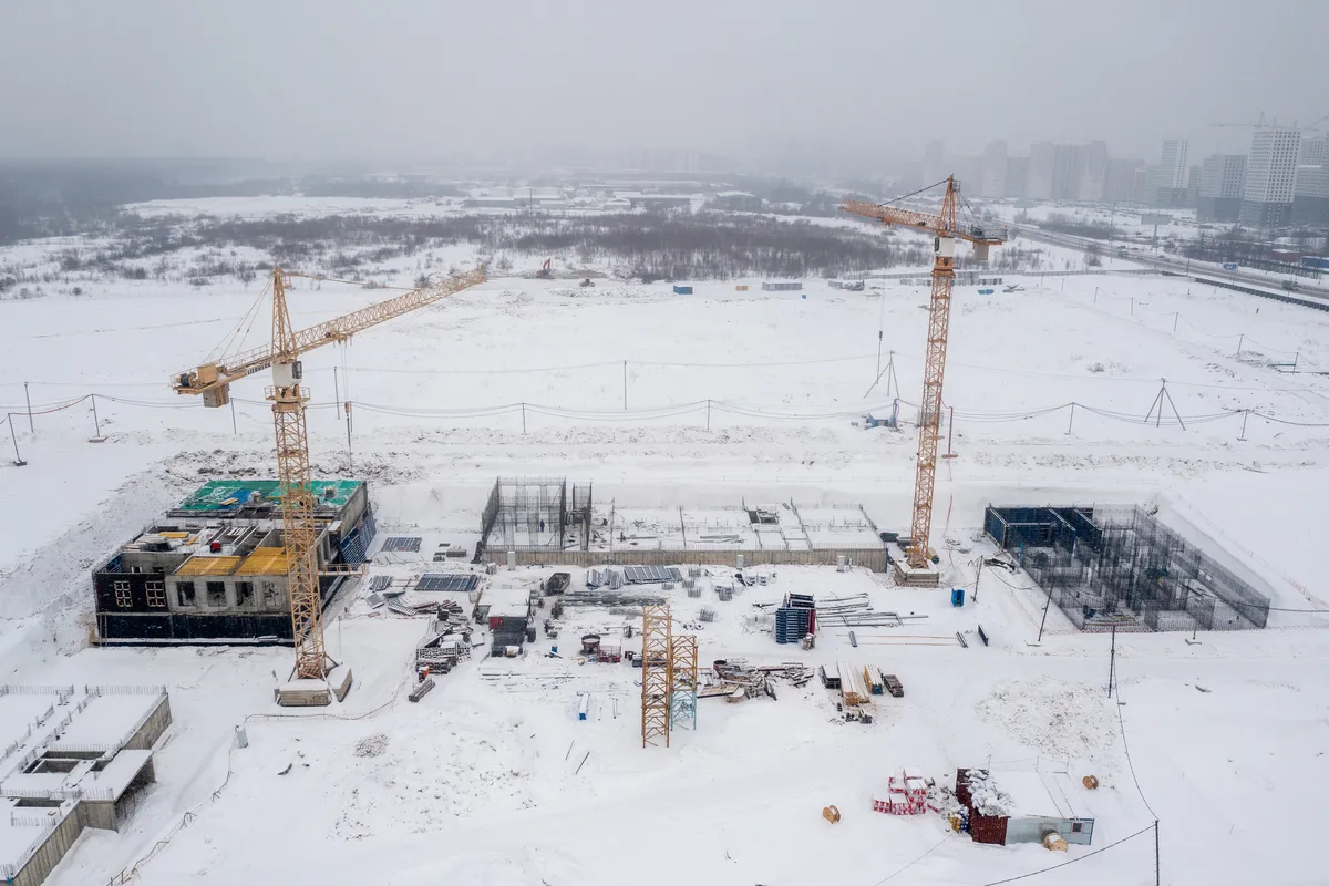 ЖК Никольские луга ход строительства