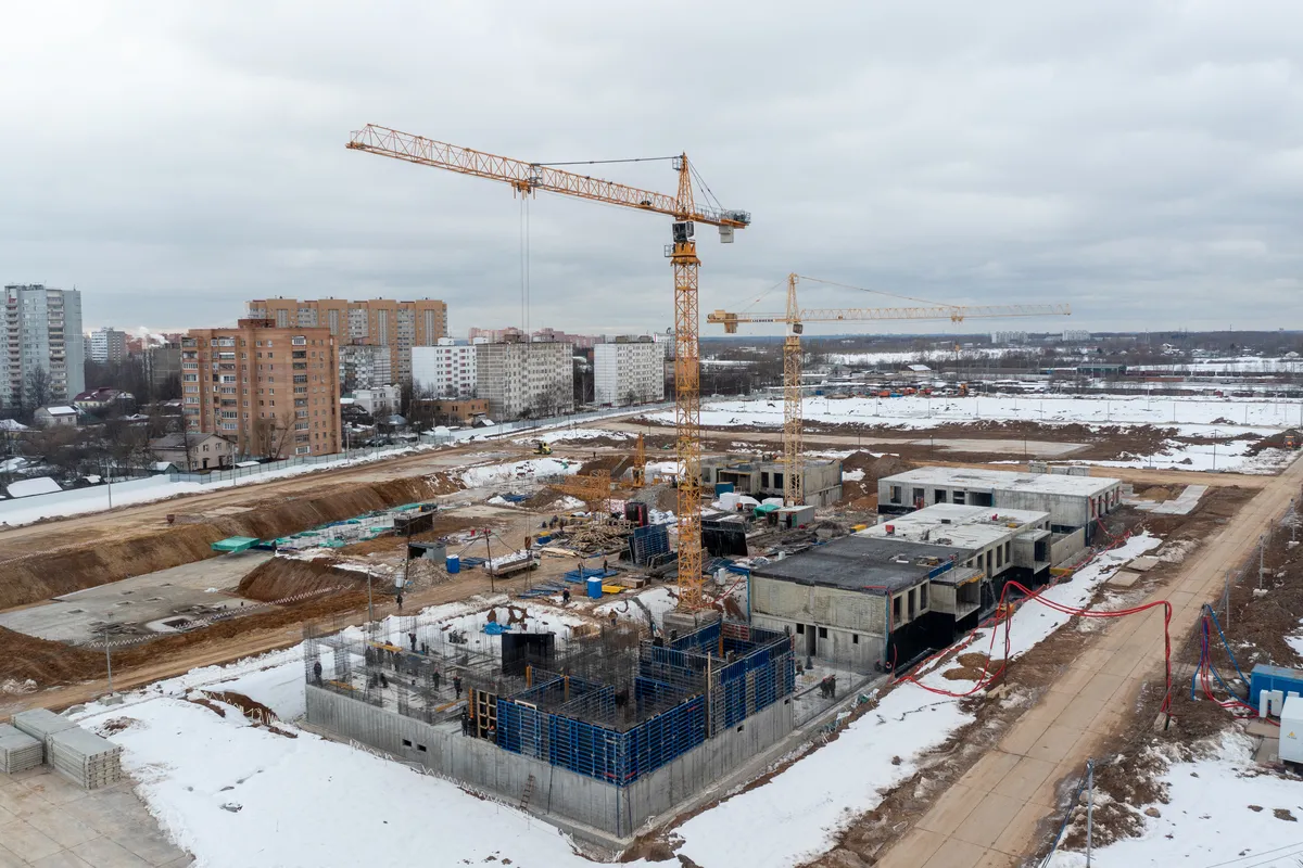 ЖК Никольские луга ход строительства