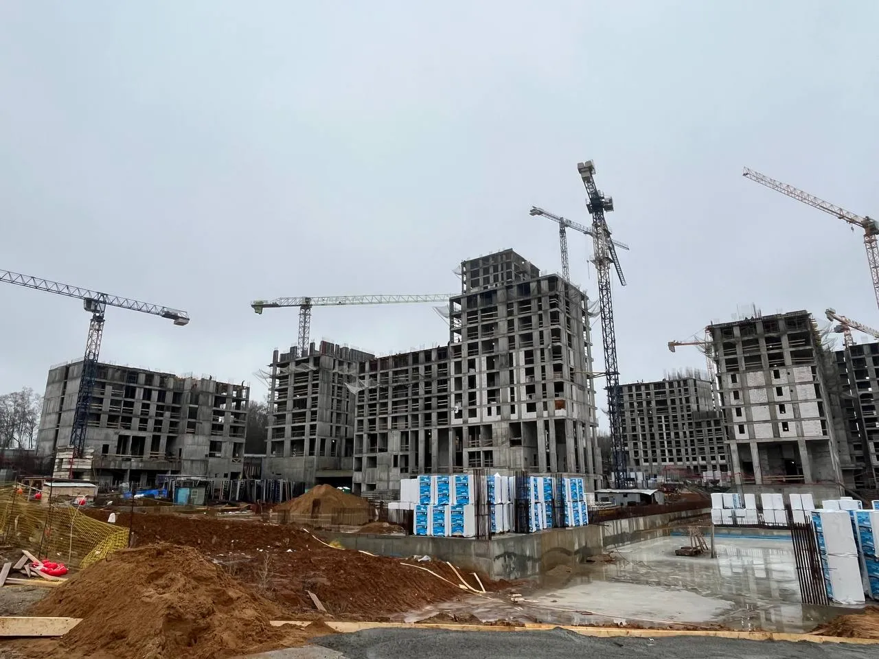 ЖК Детали ход строительства