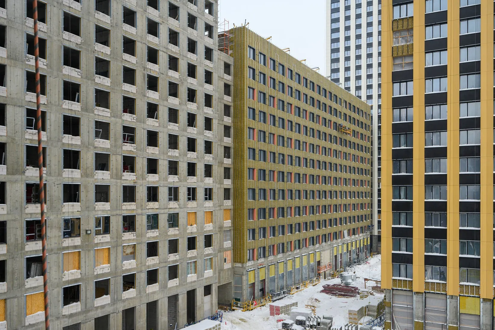 ЖК "Level Мичуринский" (Левел Мичуринский) ход строительства