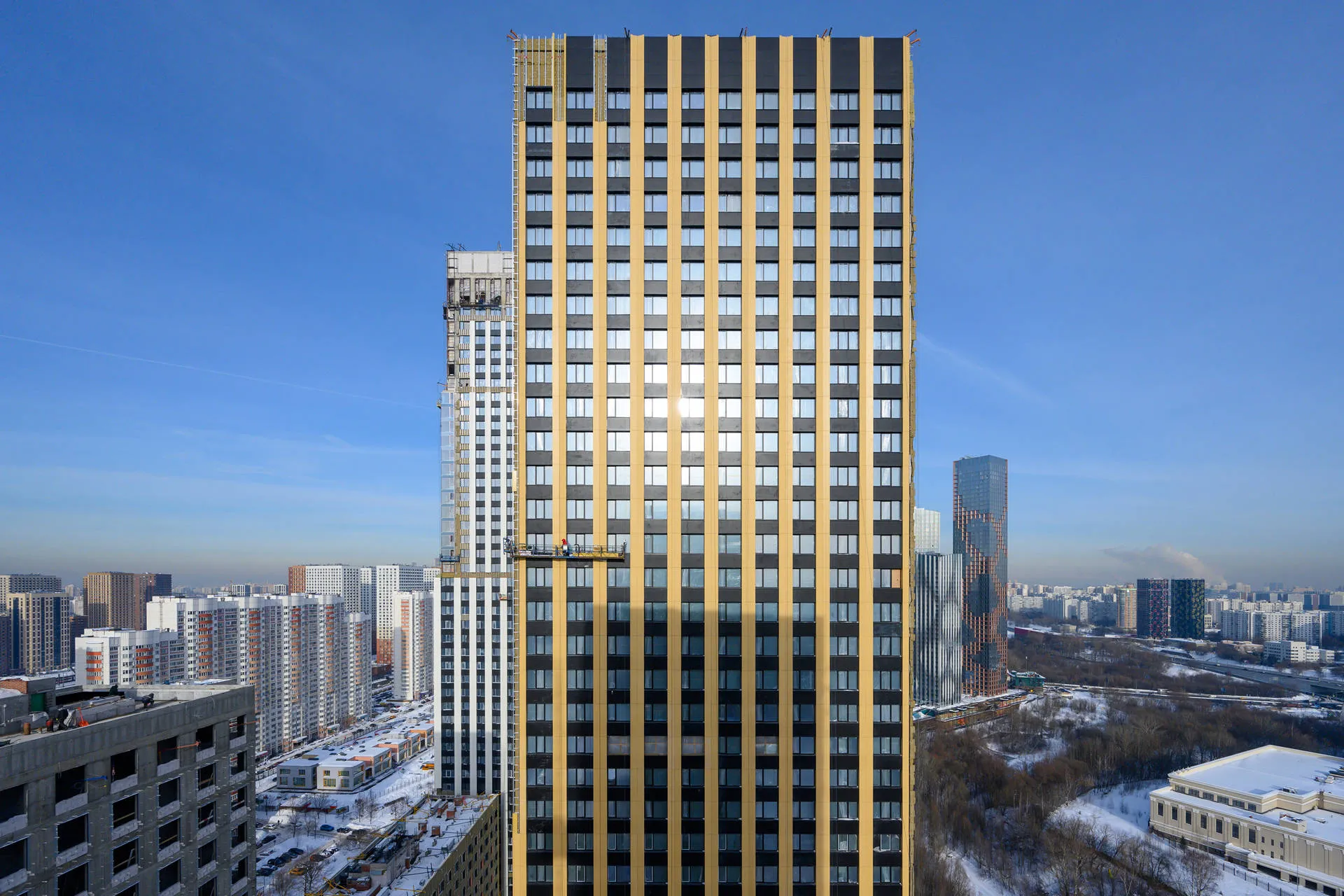 ЖК "Level Мичуринский" (Левел Мичуринский) ход строительства