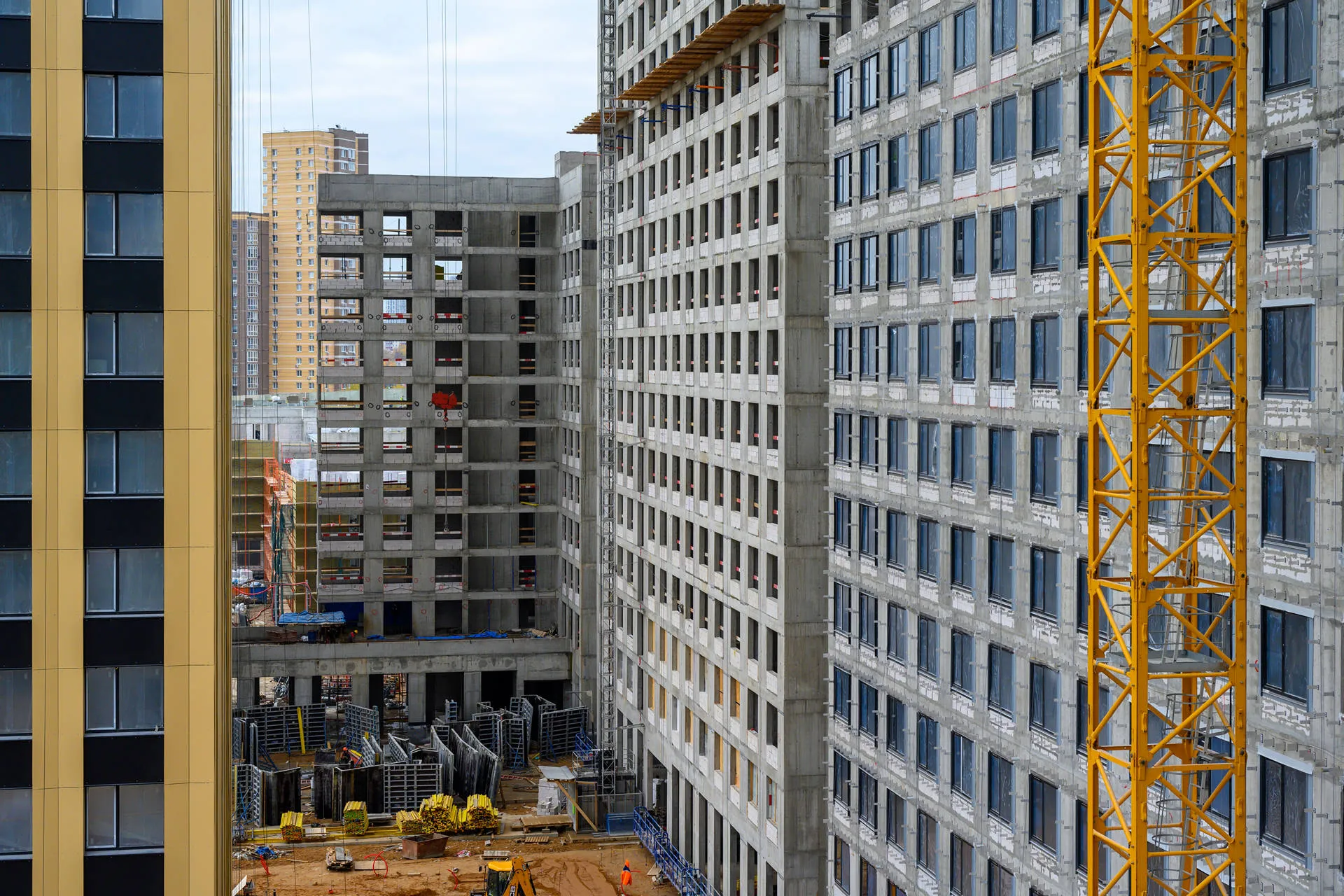 ЖК "Level Мичуринский" (Левел Мичуринский) ход строительства