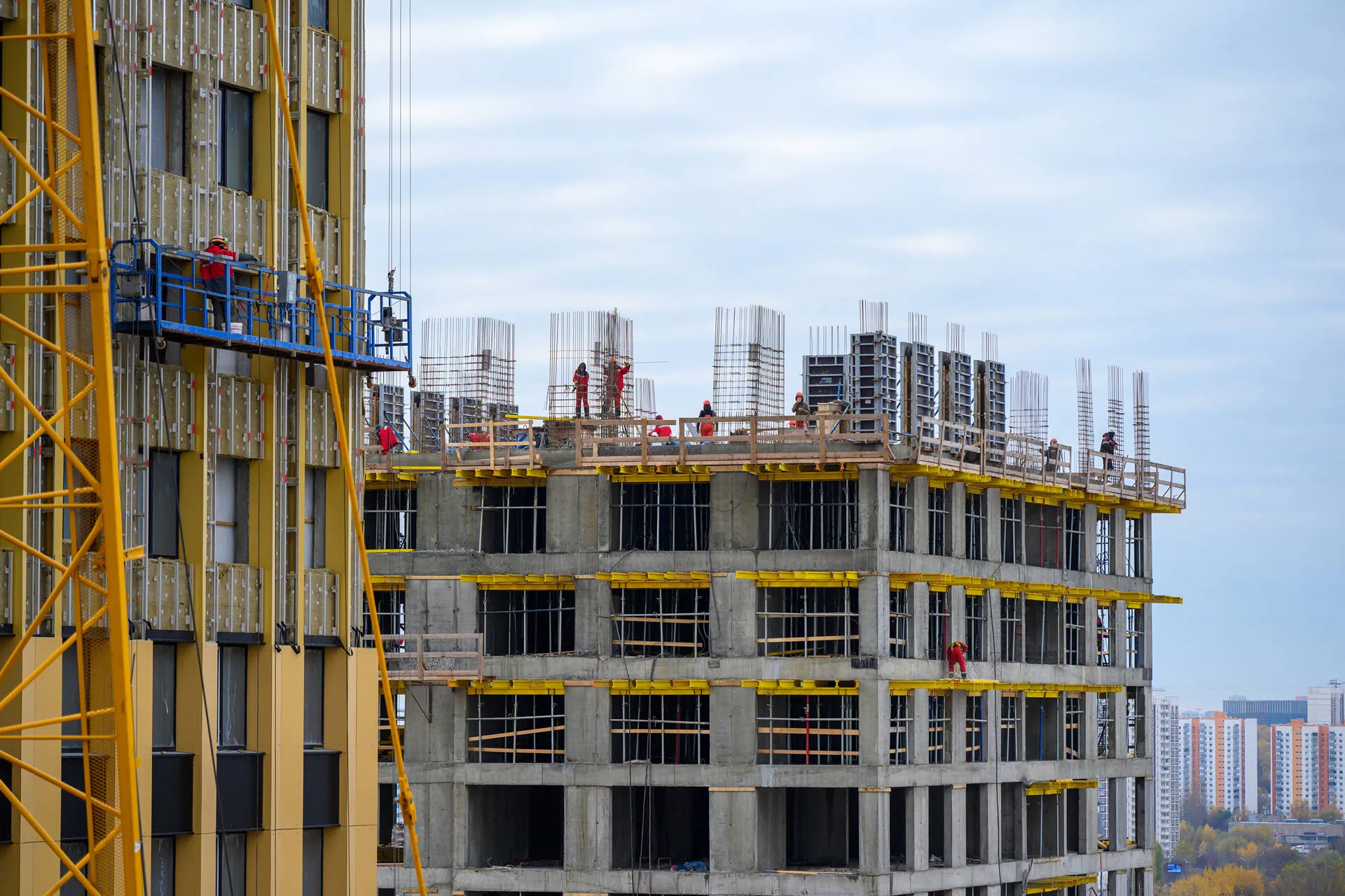 ЖК "Level Мичуринский" (Левел Мичуринский) ход строительства