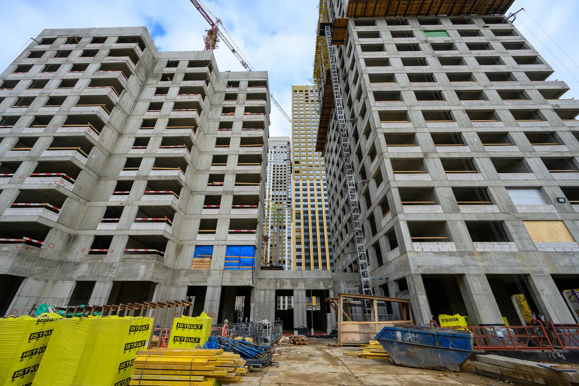 ЖК "Level Мичуринский" (Левел Мичуринский) ход строительства