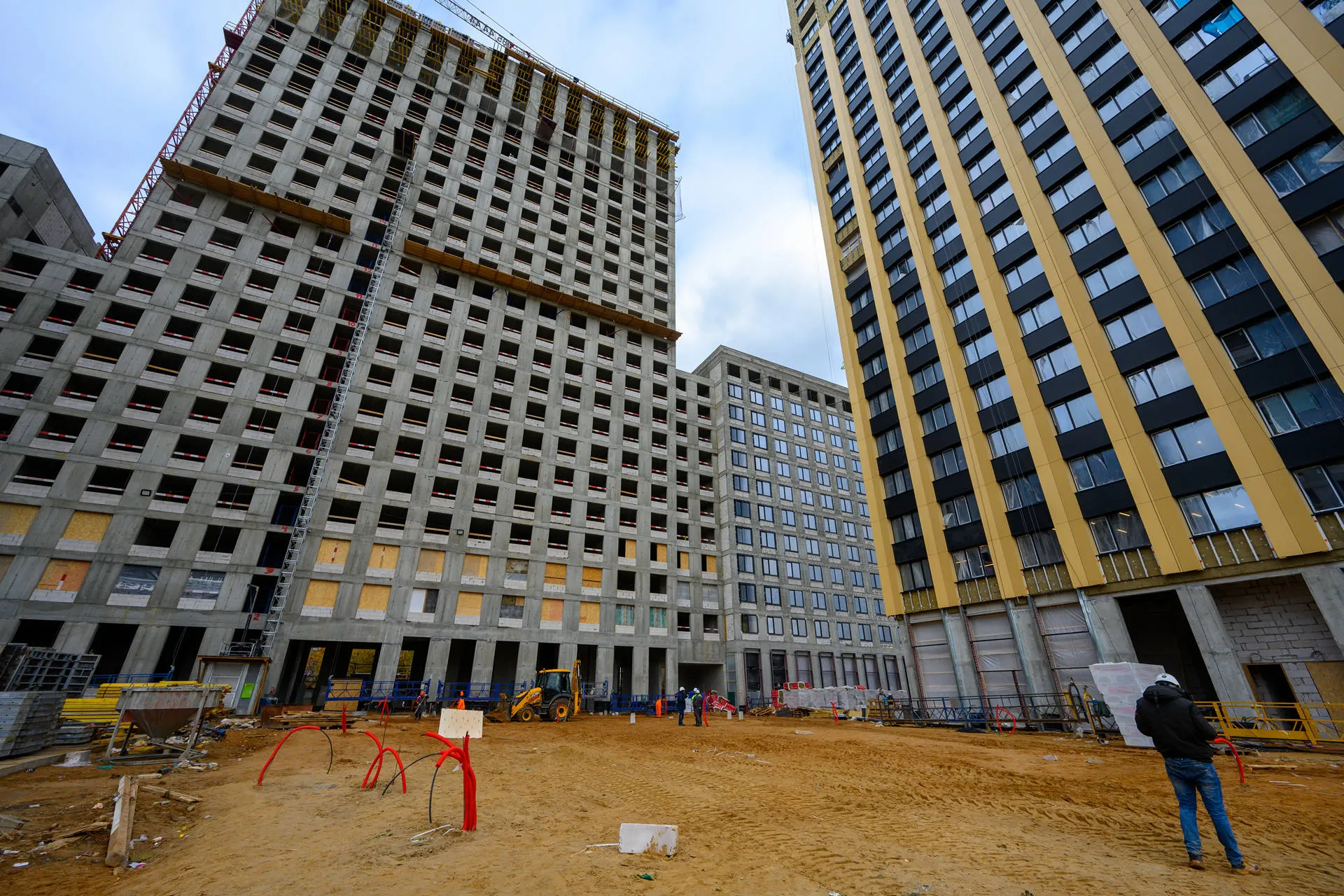 ЖК "Level Мичуринский" (Левел Мичуринский) ход строительства