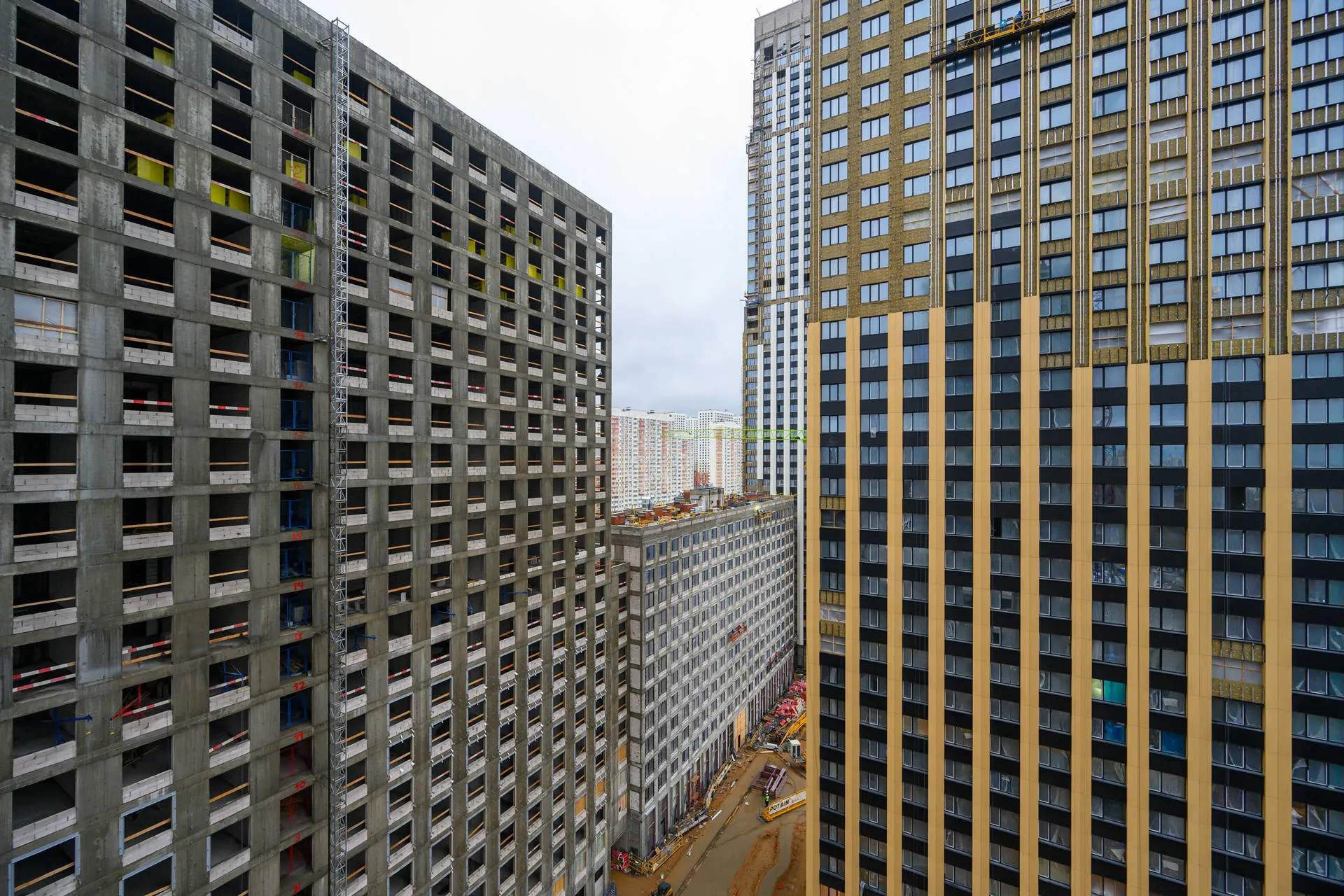 ЖК "Level Мичуринский" (Левел Мичуринский) ход строительства