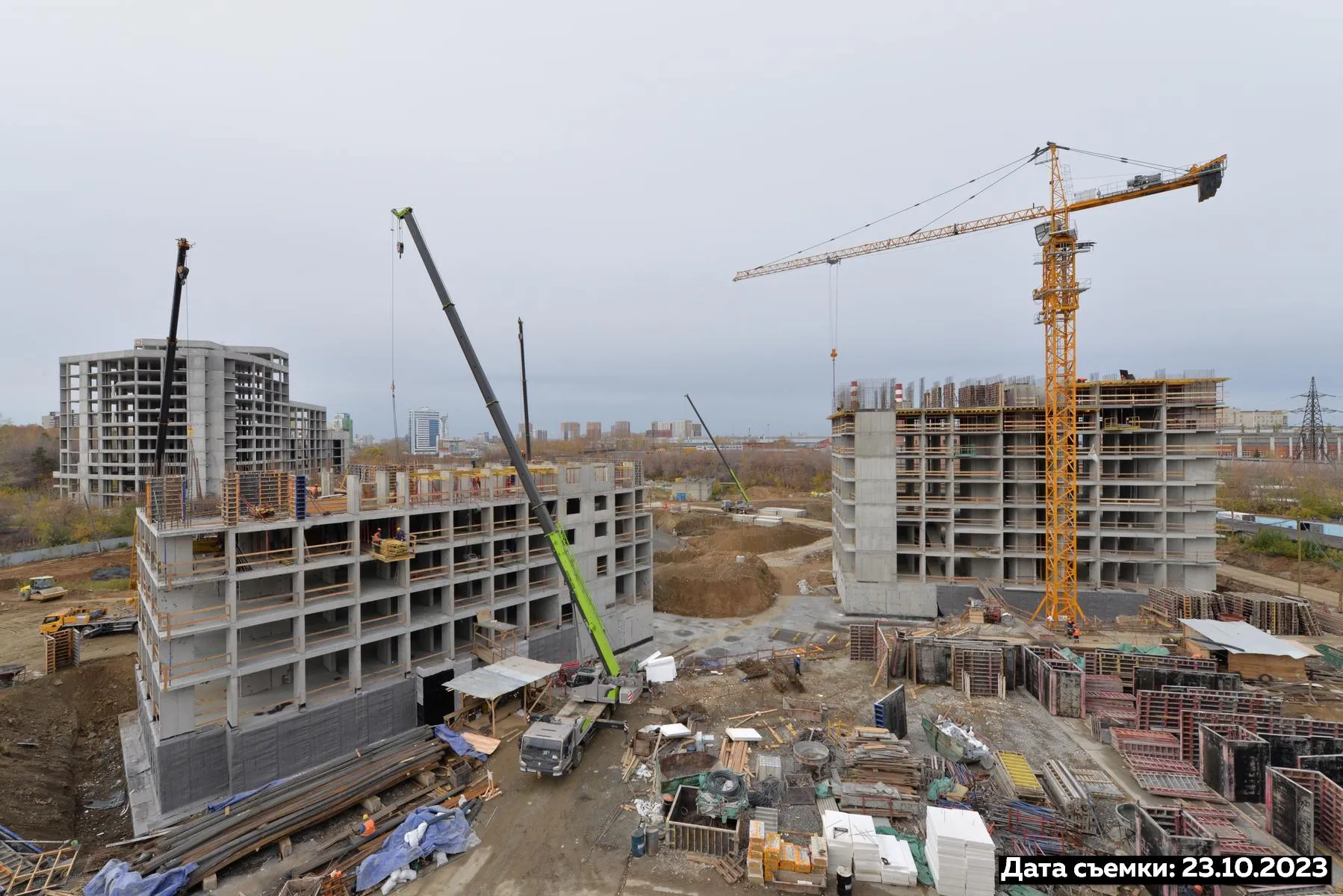 ЖК Основинские кварталы ход строительства