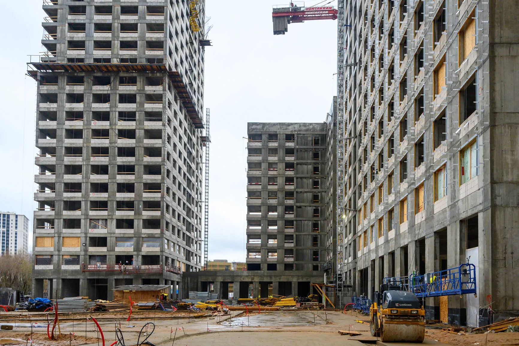 ЖК "Level Мичуринский" (Левел Мичуринский) ход строительства