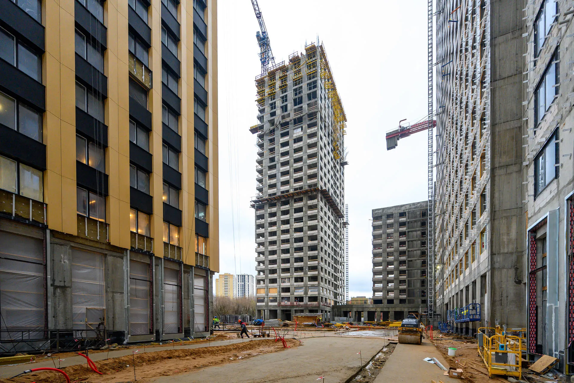 ЖК "Level Мичуринский" (Левел Мичуринский) ход строительства