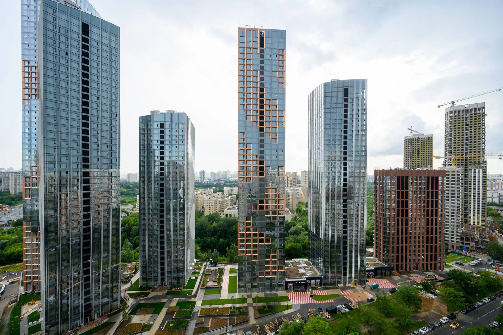 ЖК "Level Мичуринский" (Левел Мичуринский) ход строительства