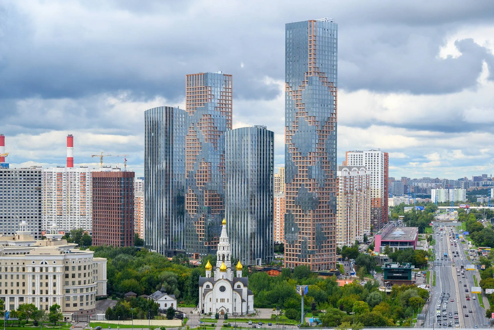 ЖК "Level Мичуринский" (Левел Мичуринский) ход строительства