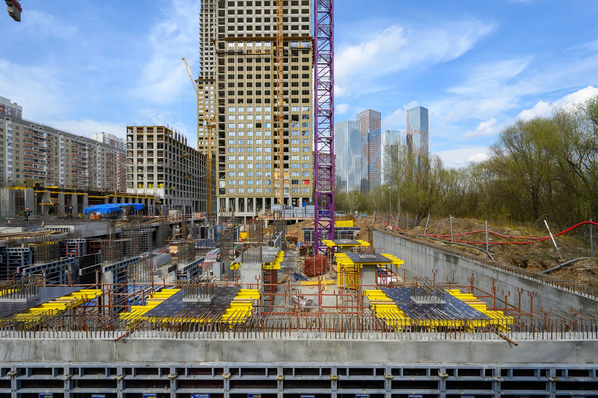 ЖК "Level Мичуринский" (Левел Мичуринский) ход строительства