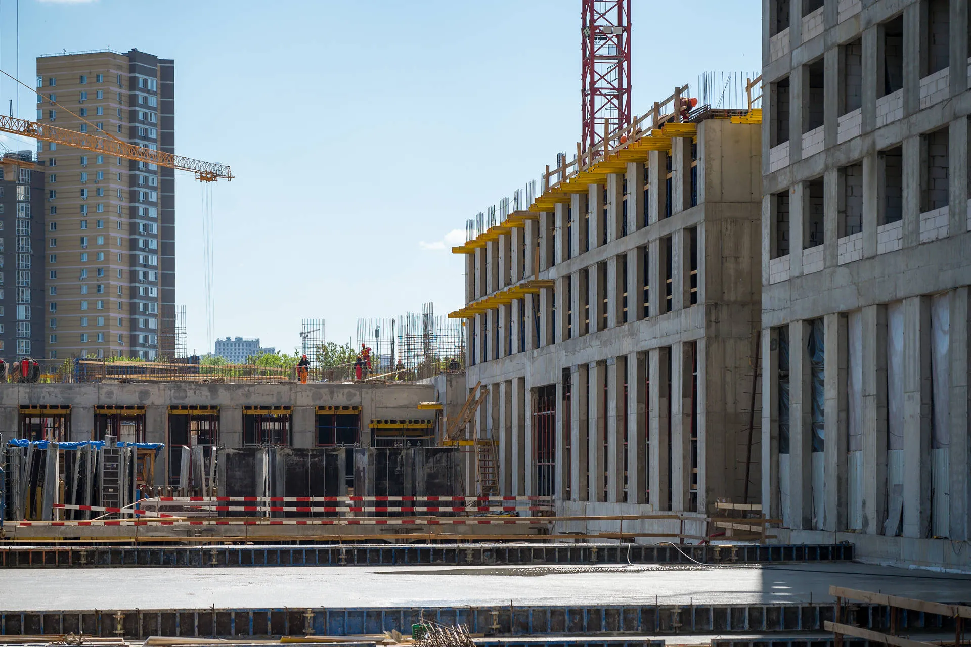 ЖК "Level Мичуринский" (Левел Мичуринский) ход строительства