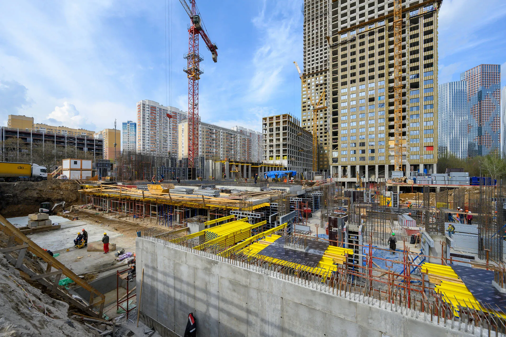 ЖК "Level Мичуринский" (Левел Мичуринский) ход строительства