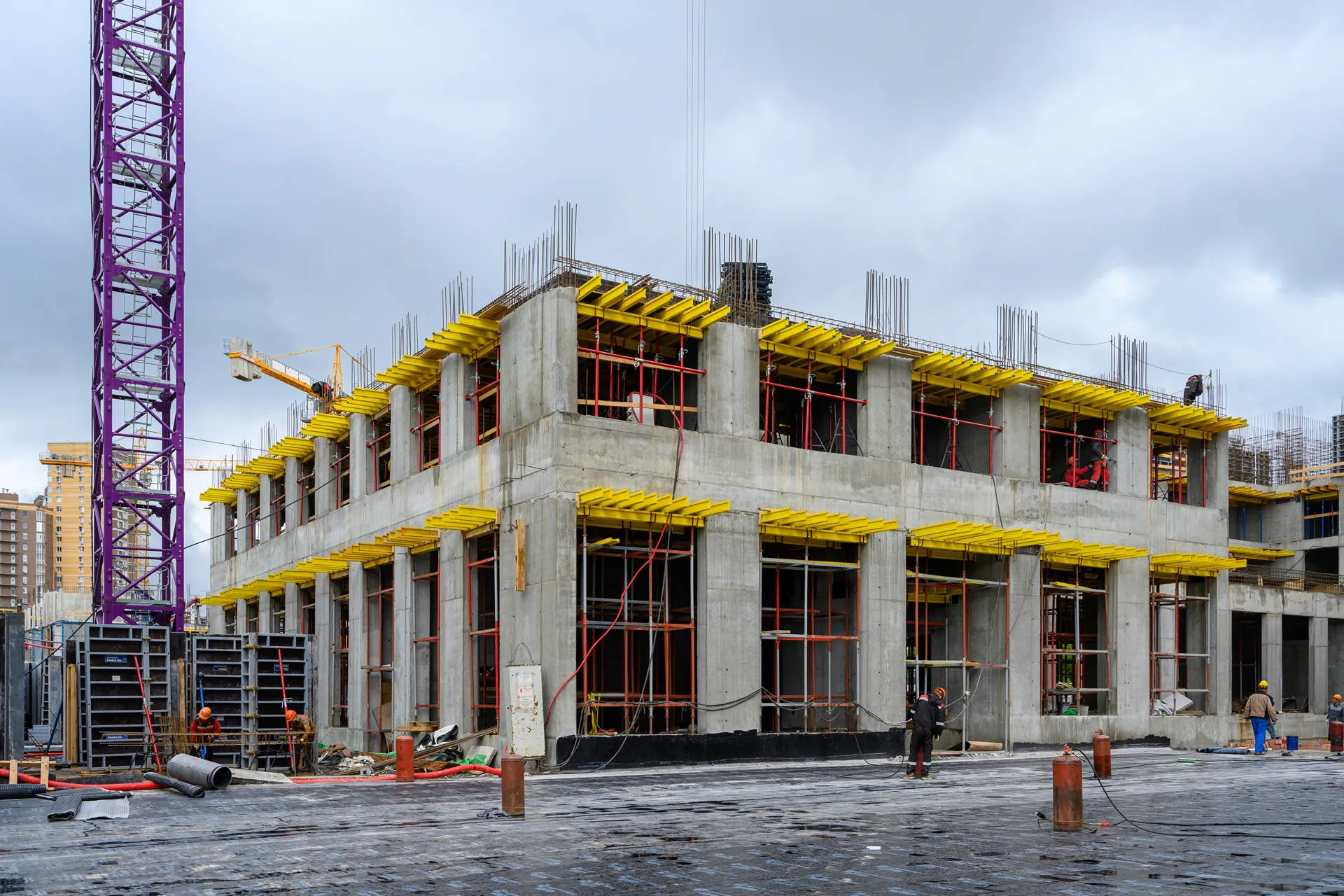 ЖК "Level Мичуринский" (Левел Мичуринский) ход строительства