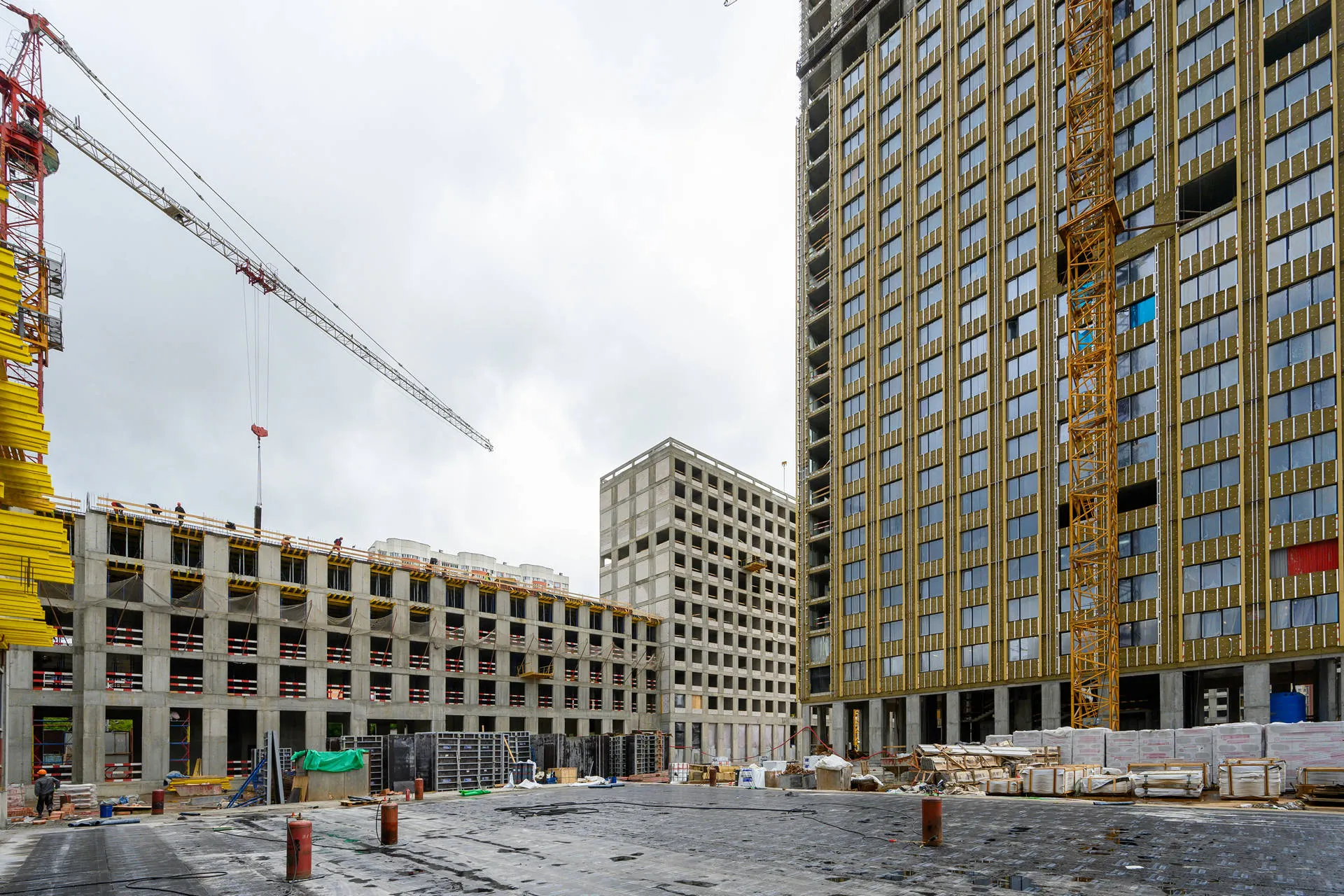 ЖК "Level Мичуринский" (Левел Мичуринский) ход строительства