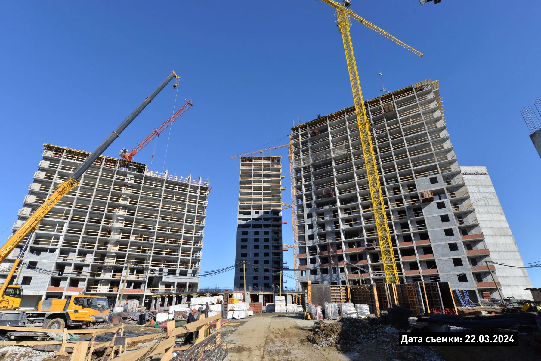 ЖК Основинские кварталы ход строительства