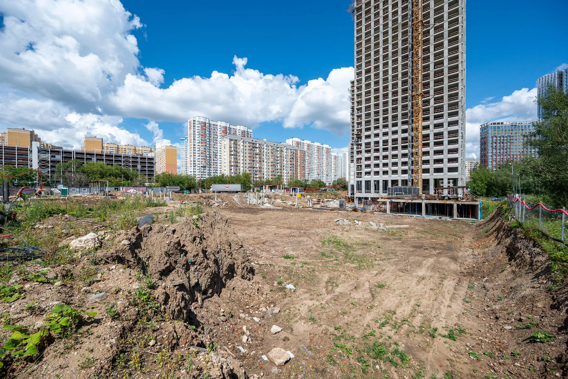 ЖК "Level Мичуринский" (Левел Мичуринский) ход строительства