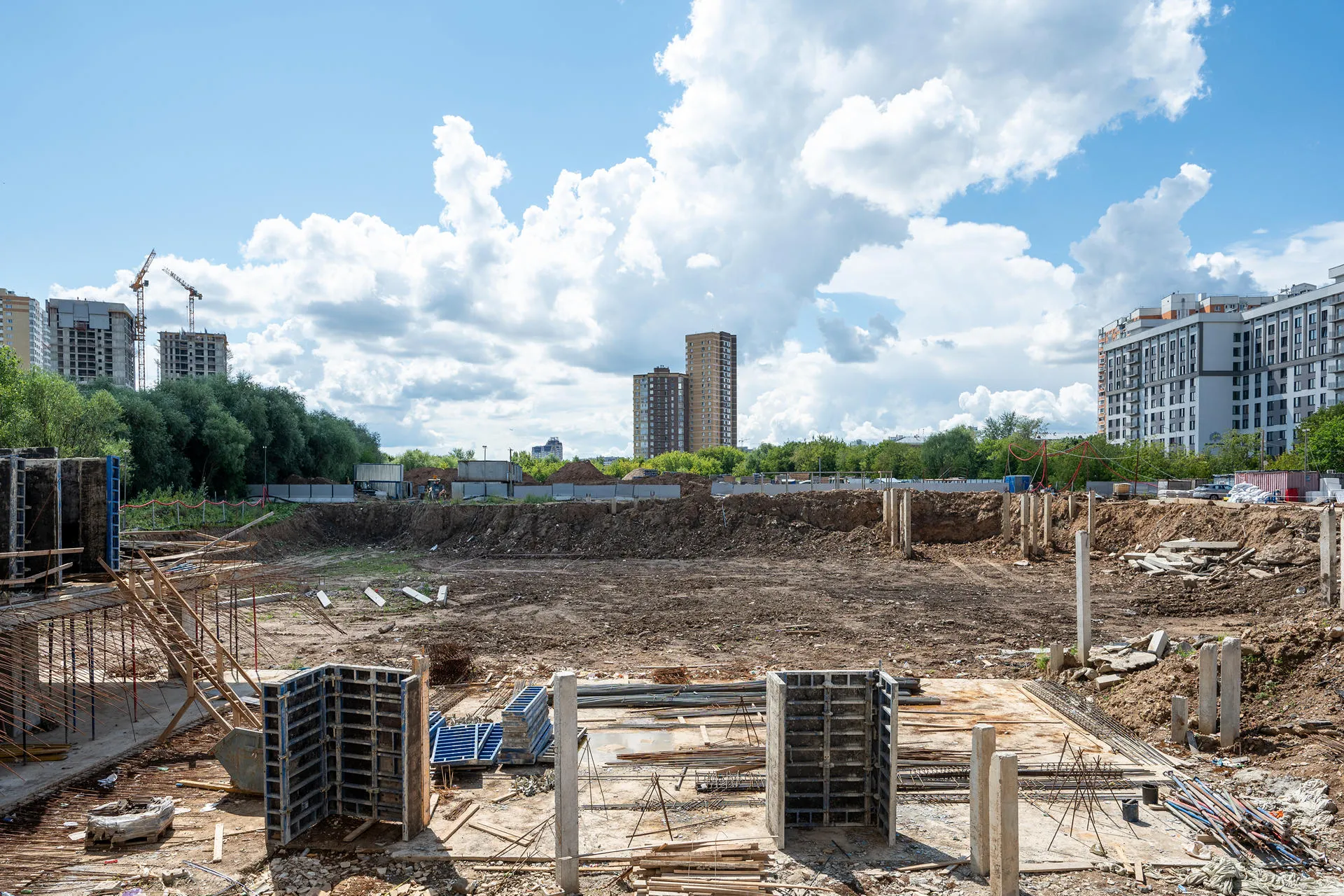 ЖК "Level Мичуринский" (Левел Мичуринский) ход строительства