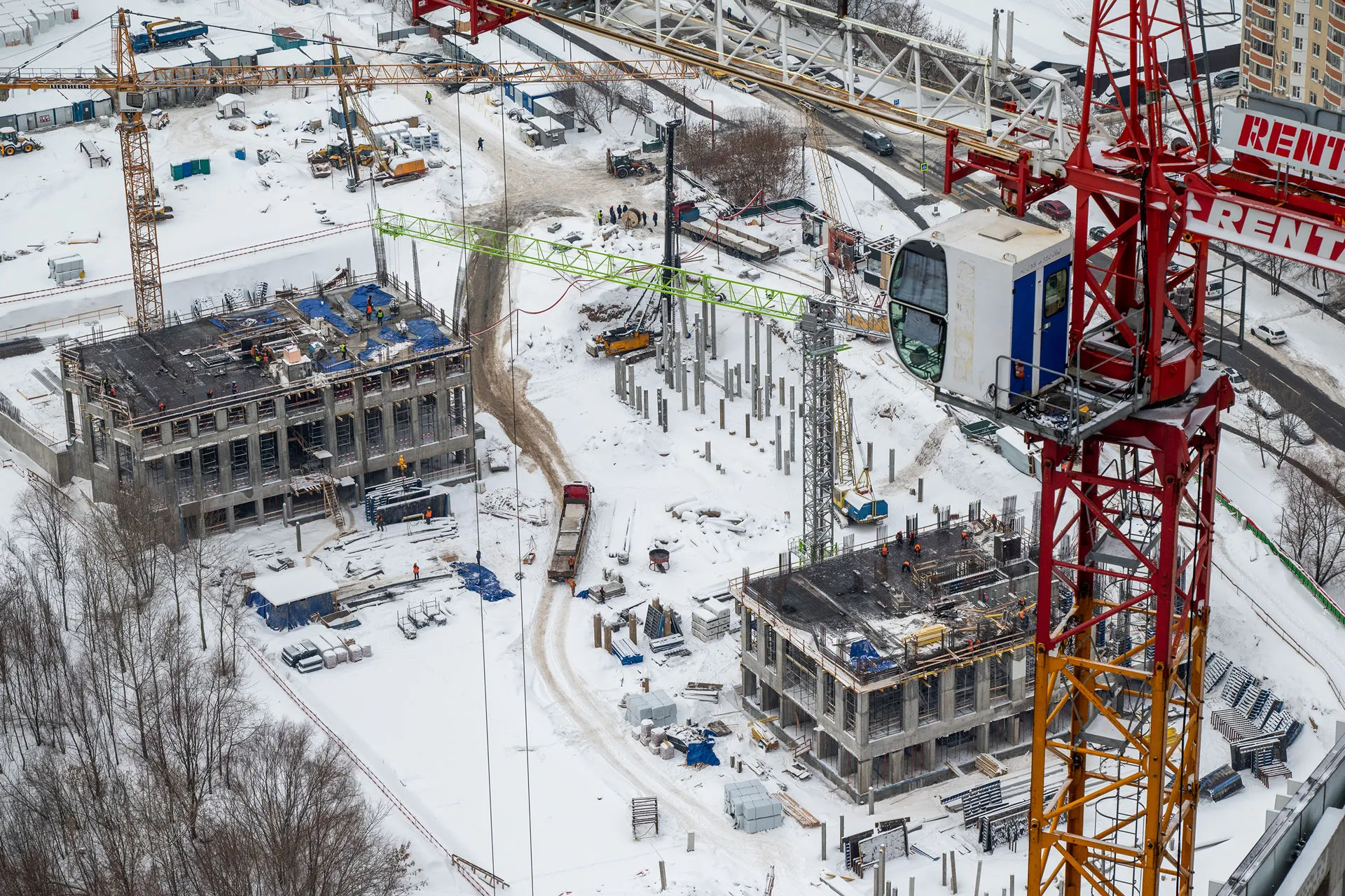 ЖК "Level Мичуринский" (Левел Мичуринский) ход строительства