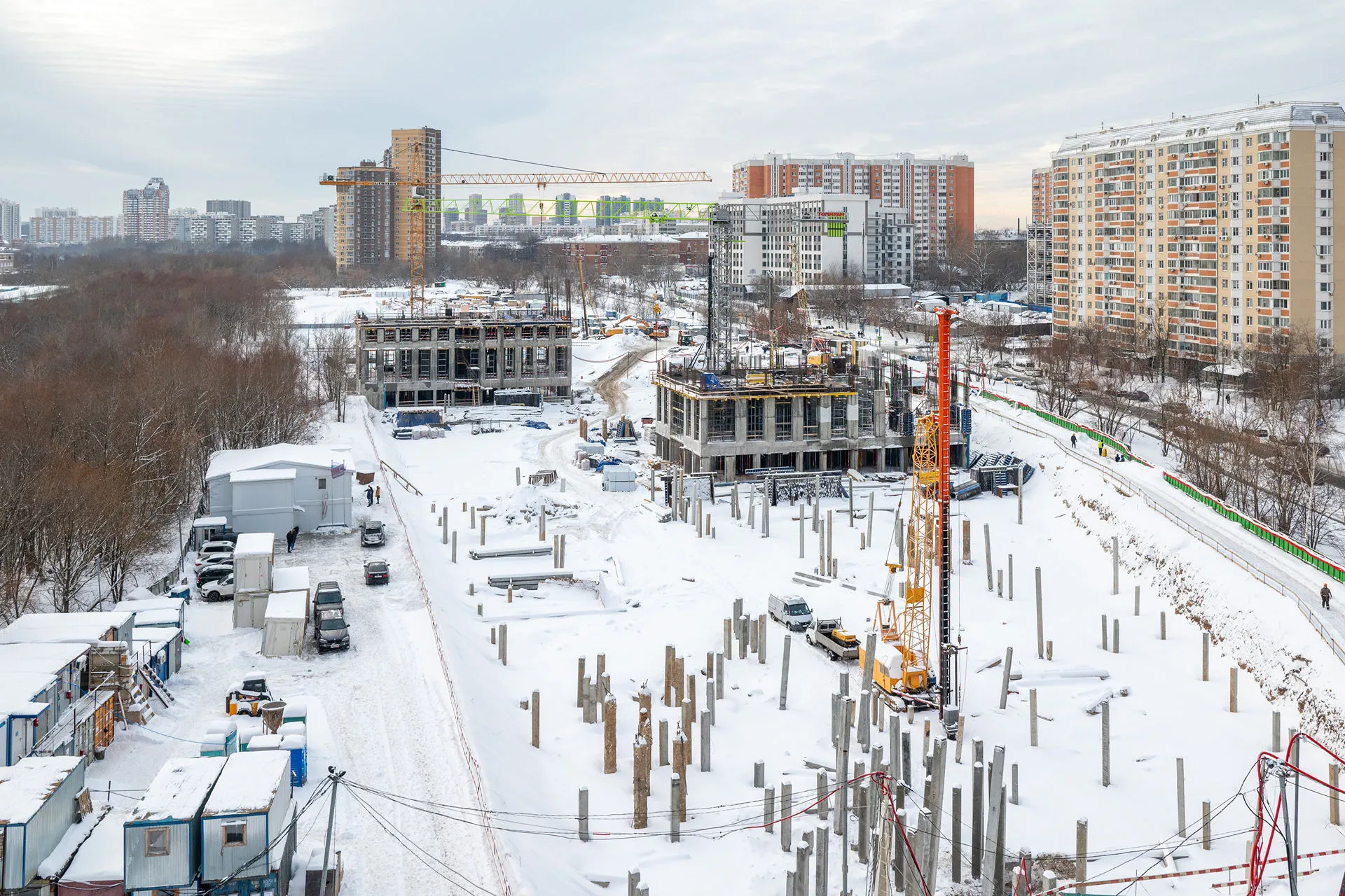 ЖК "Level Мичуринский" (Левел Мичуринский) ход строительства