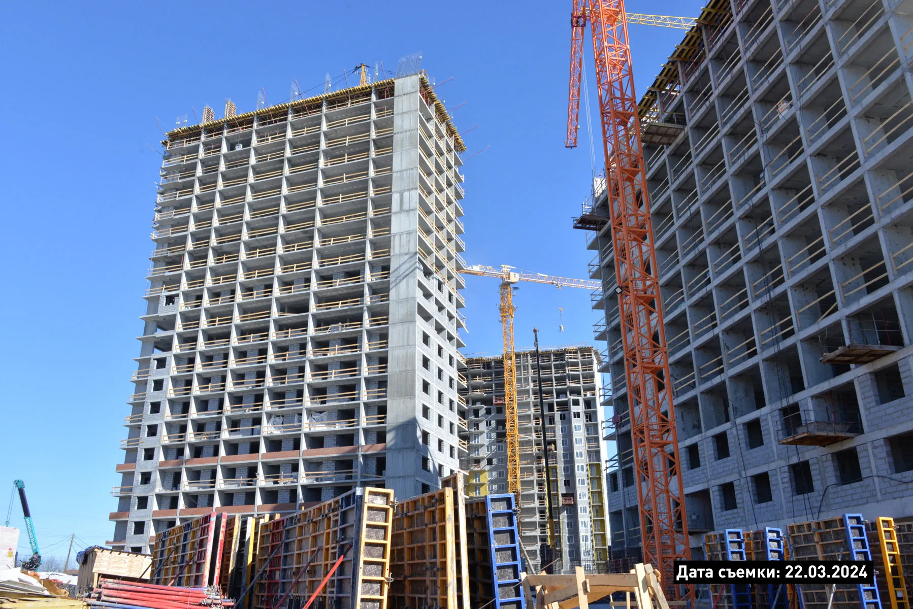 ЖК Основинские кварталы ход строительства