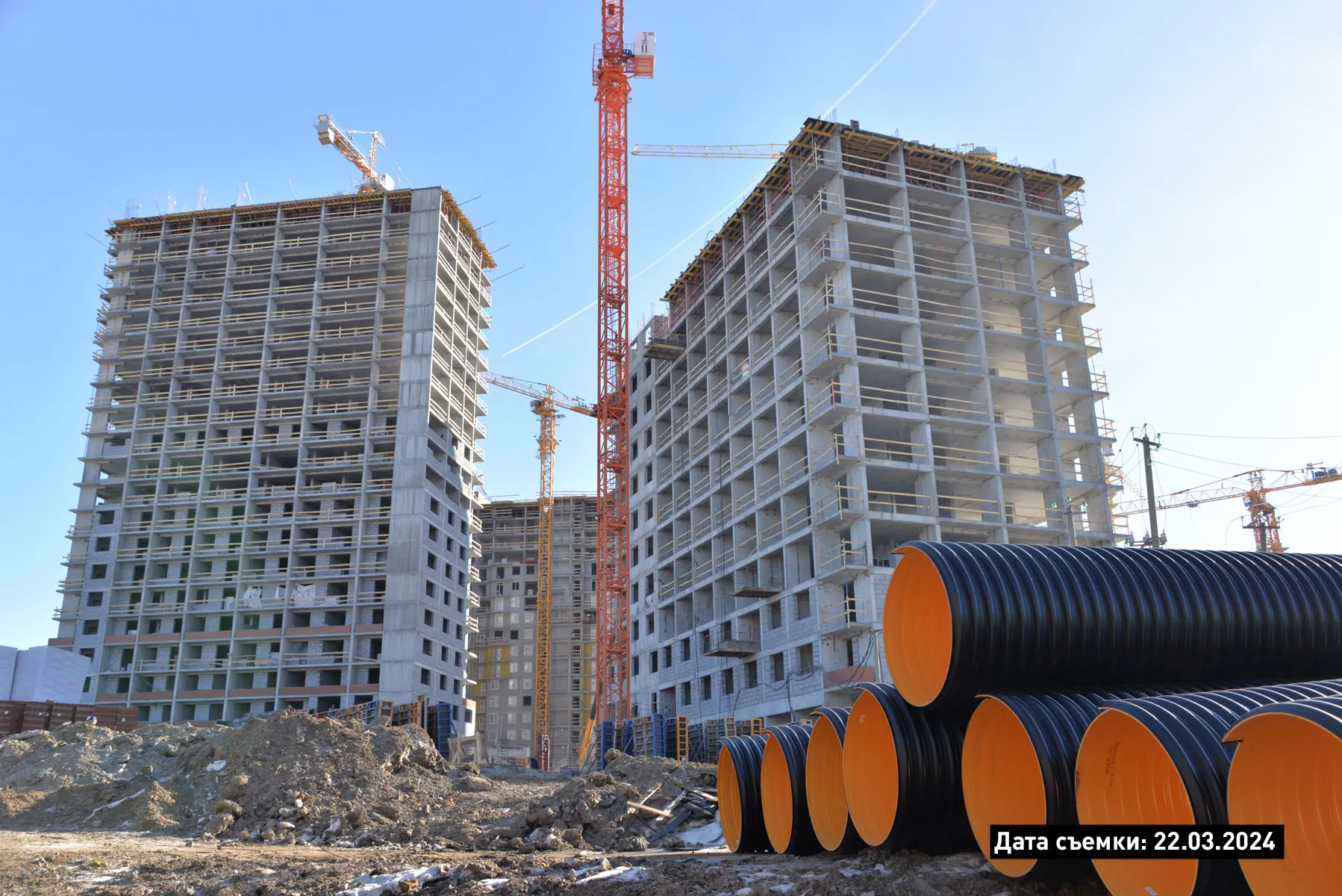 ЖК Основинские кварталы ход строительства