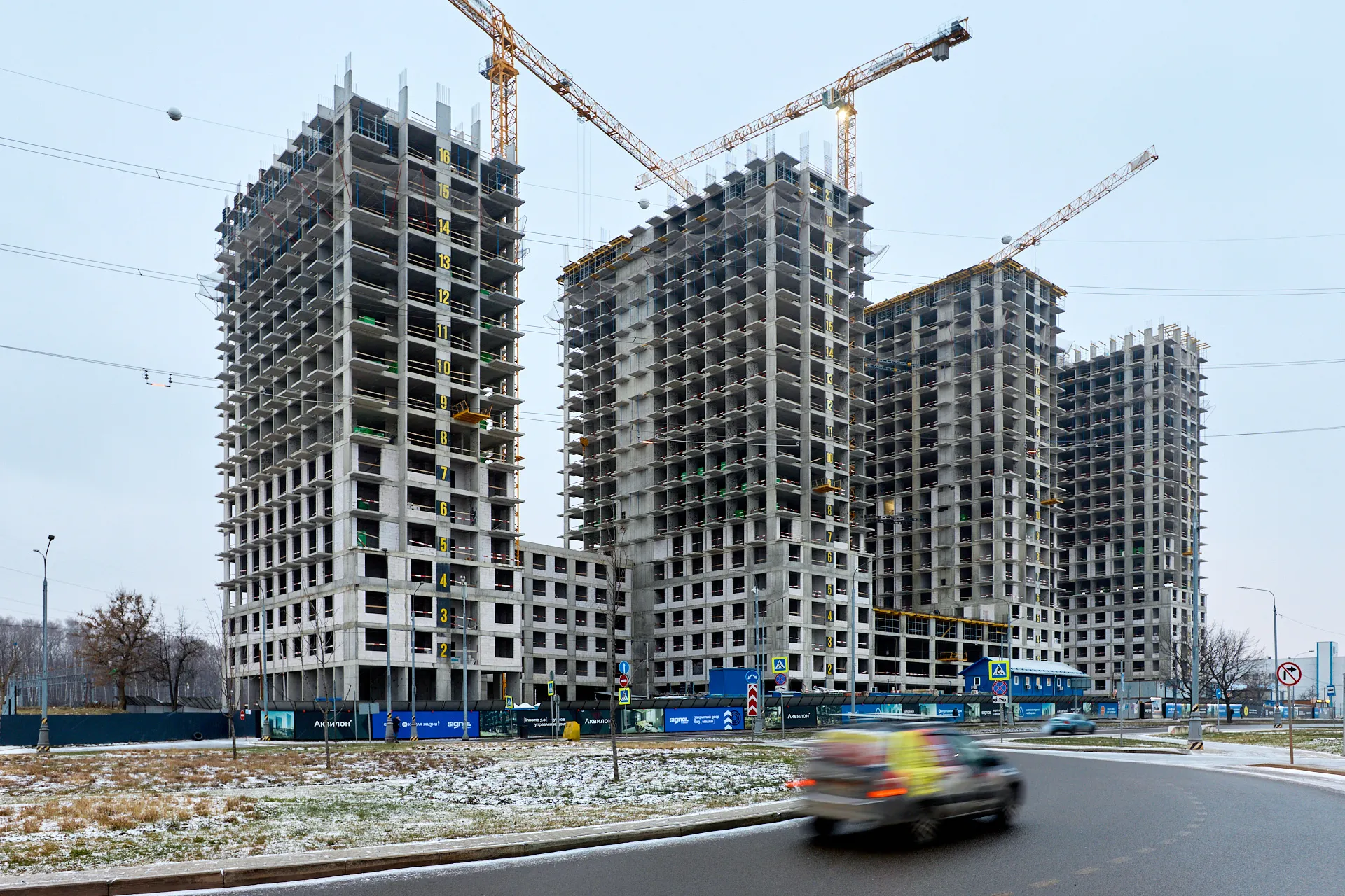 ЖК Akvilon Signal  (Аквилон Сигнал) ход строительства