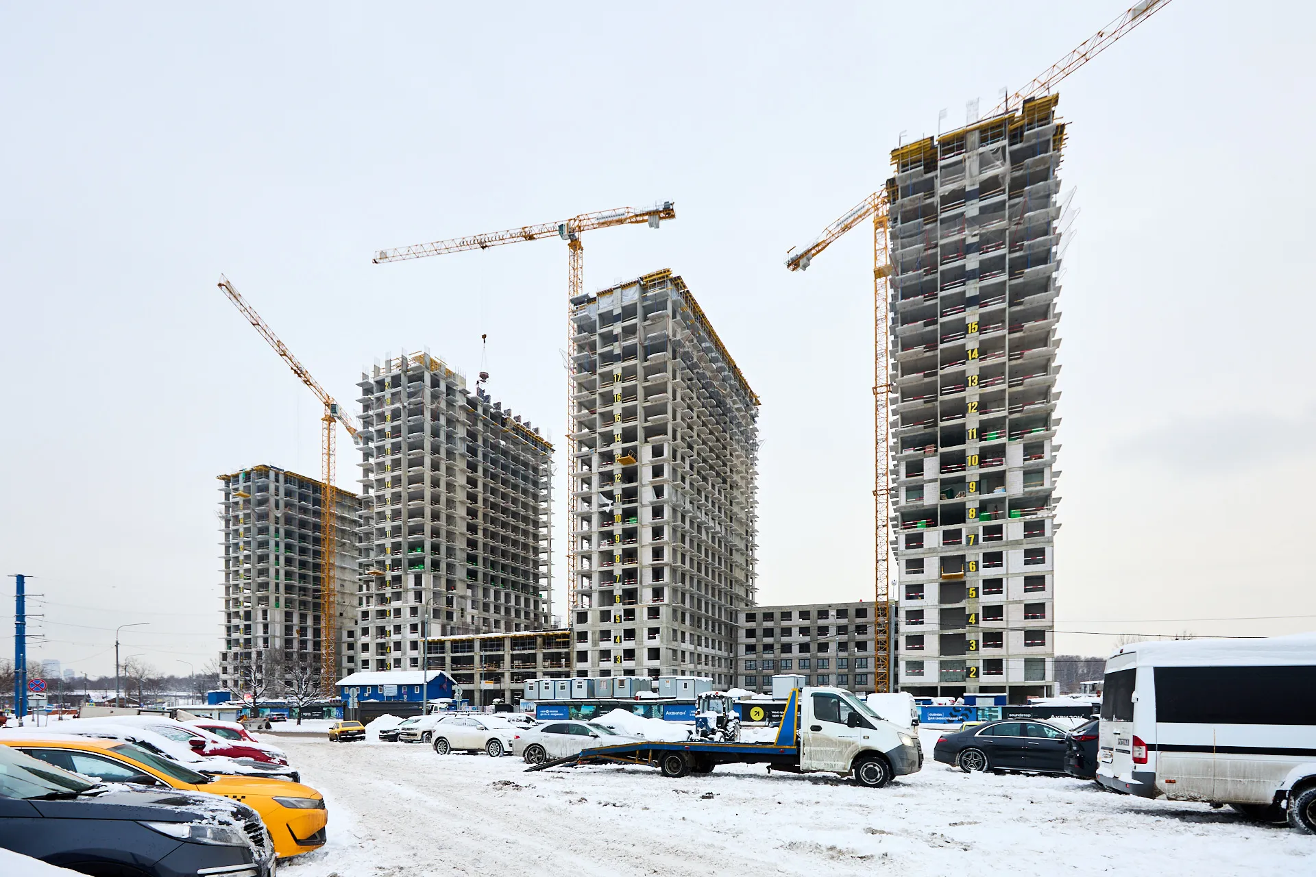 ЖК Akvilon Signal  (Аквилон Сигнал) ход строительства