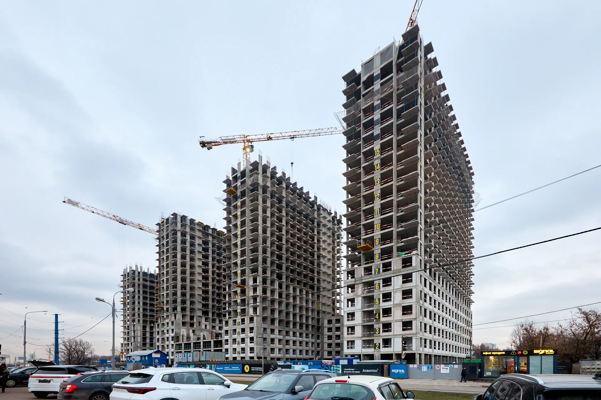 ЖК Akvilon Signal  (Аквилон Сигнал) ход строительства
