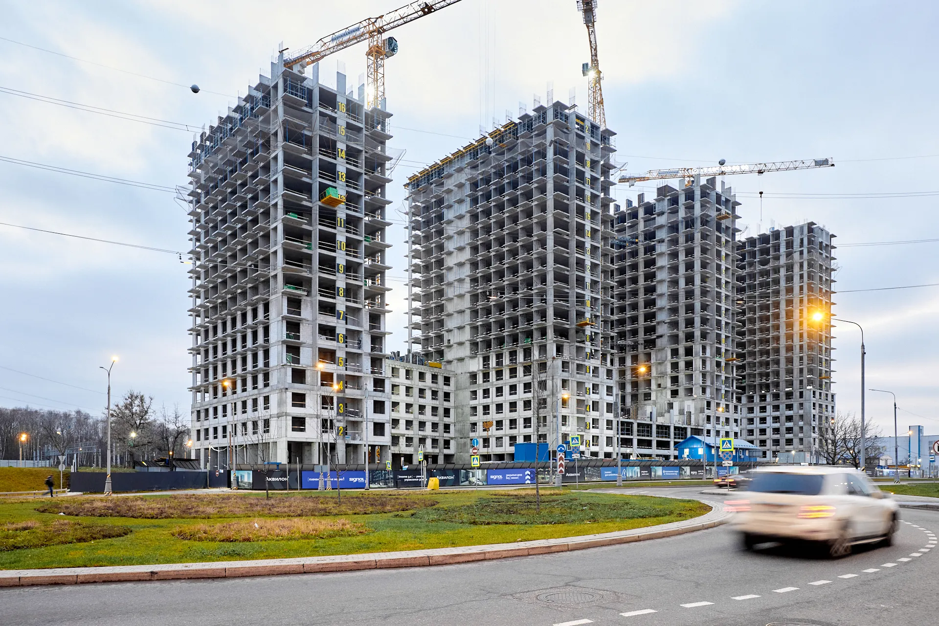 ЖК Akvilon Signal  (Аквилон Сигнал) ход строительства