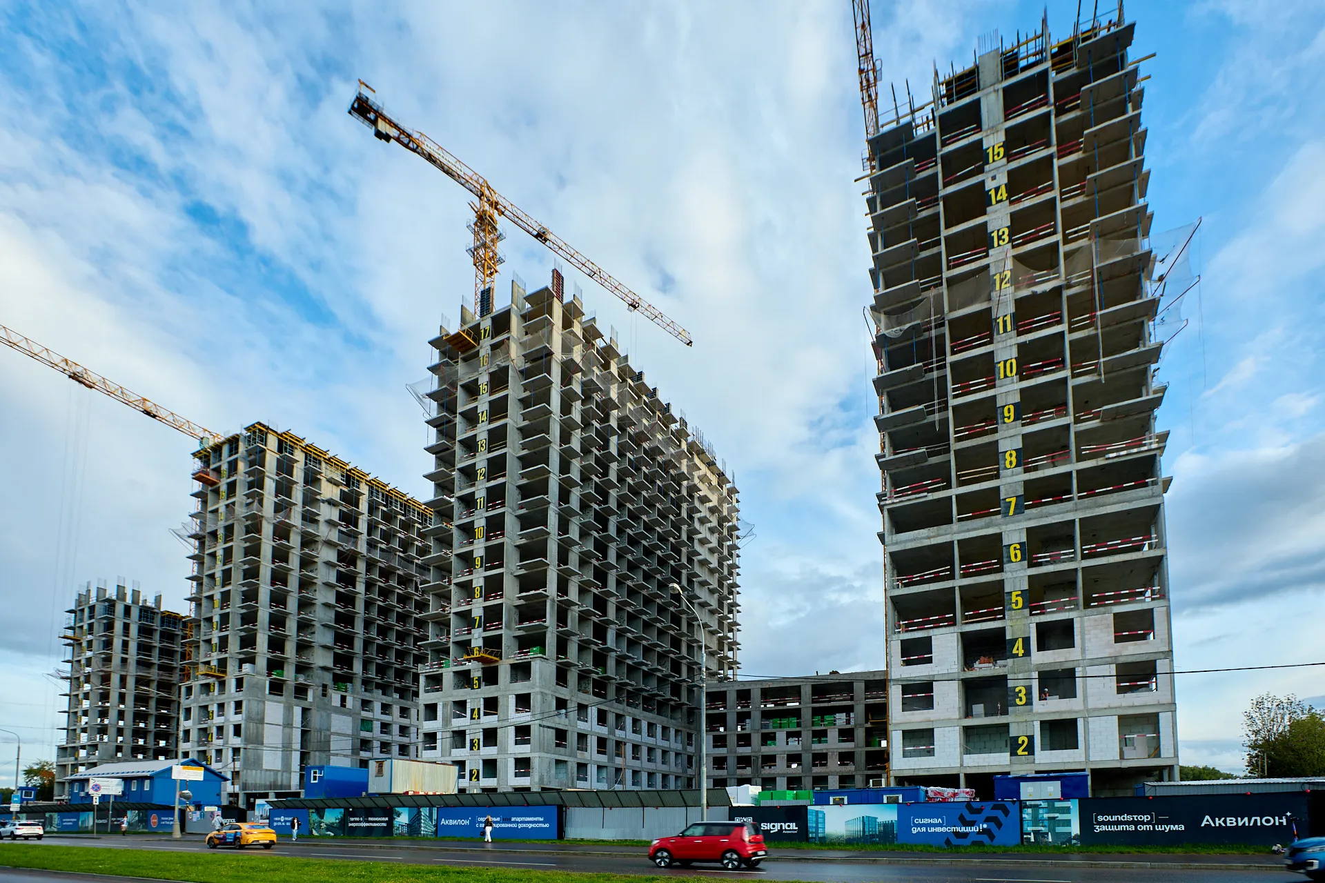 ЖК Akvilon Signal  (Аквилон Сигнал) ход строительства