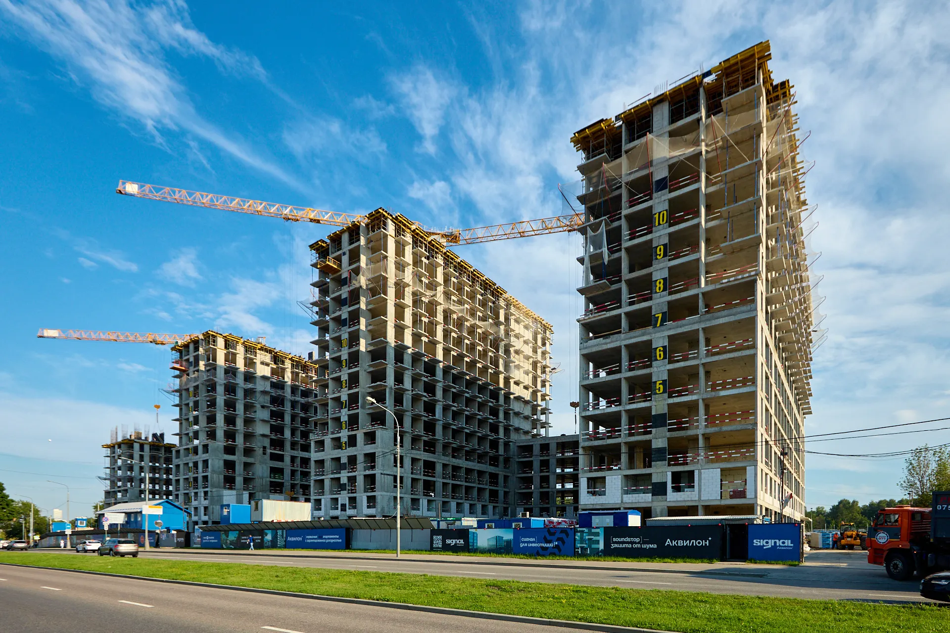 ЖК Akvilon Signal  (Аквилон Сигнал) ход строительства