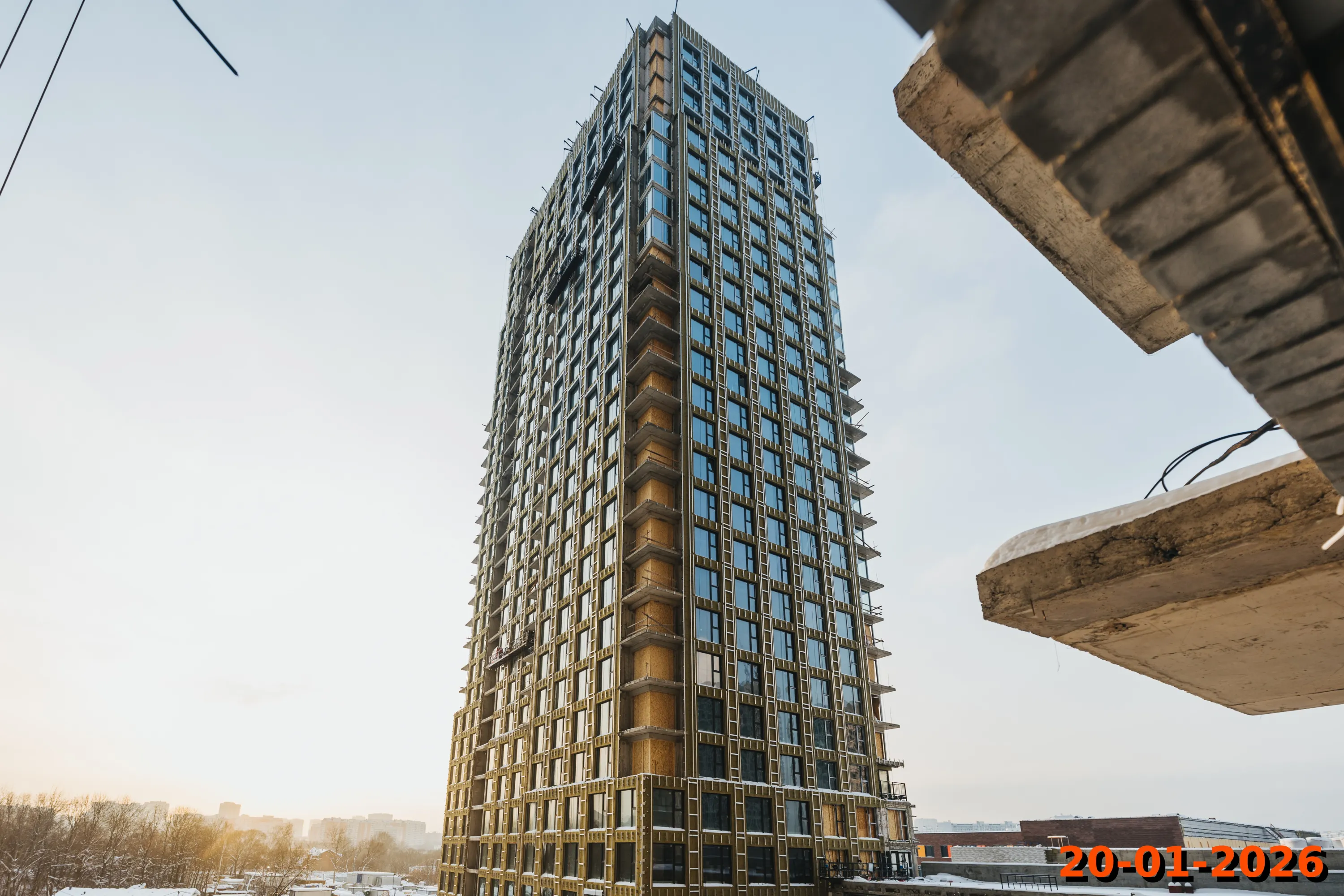 ЖК Бусиновский парк ход строительства