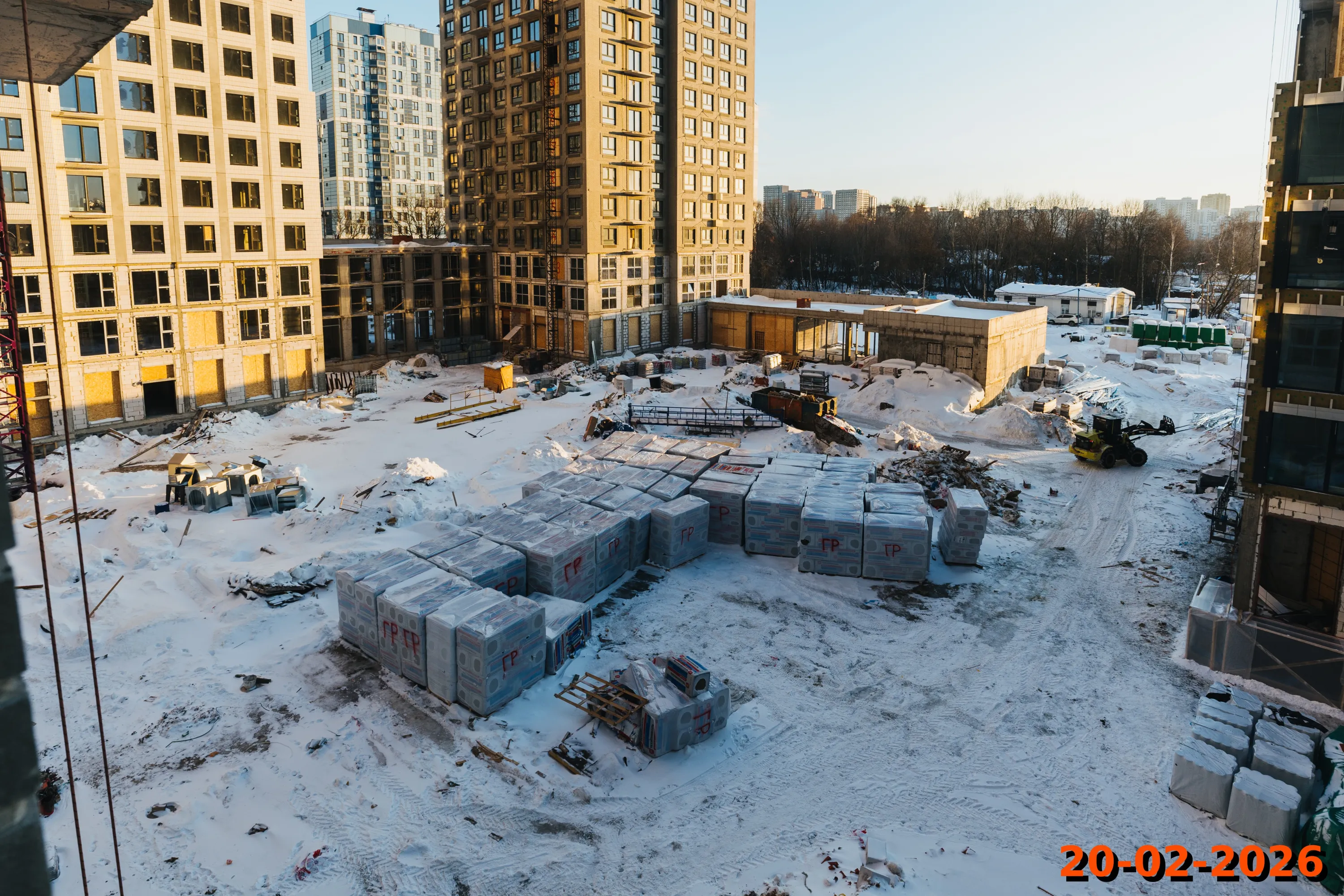 ЖК Бусиновский парк ход строительства