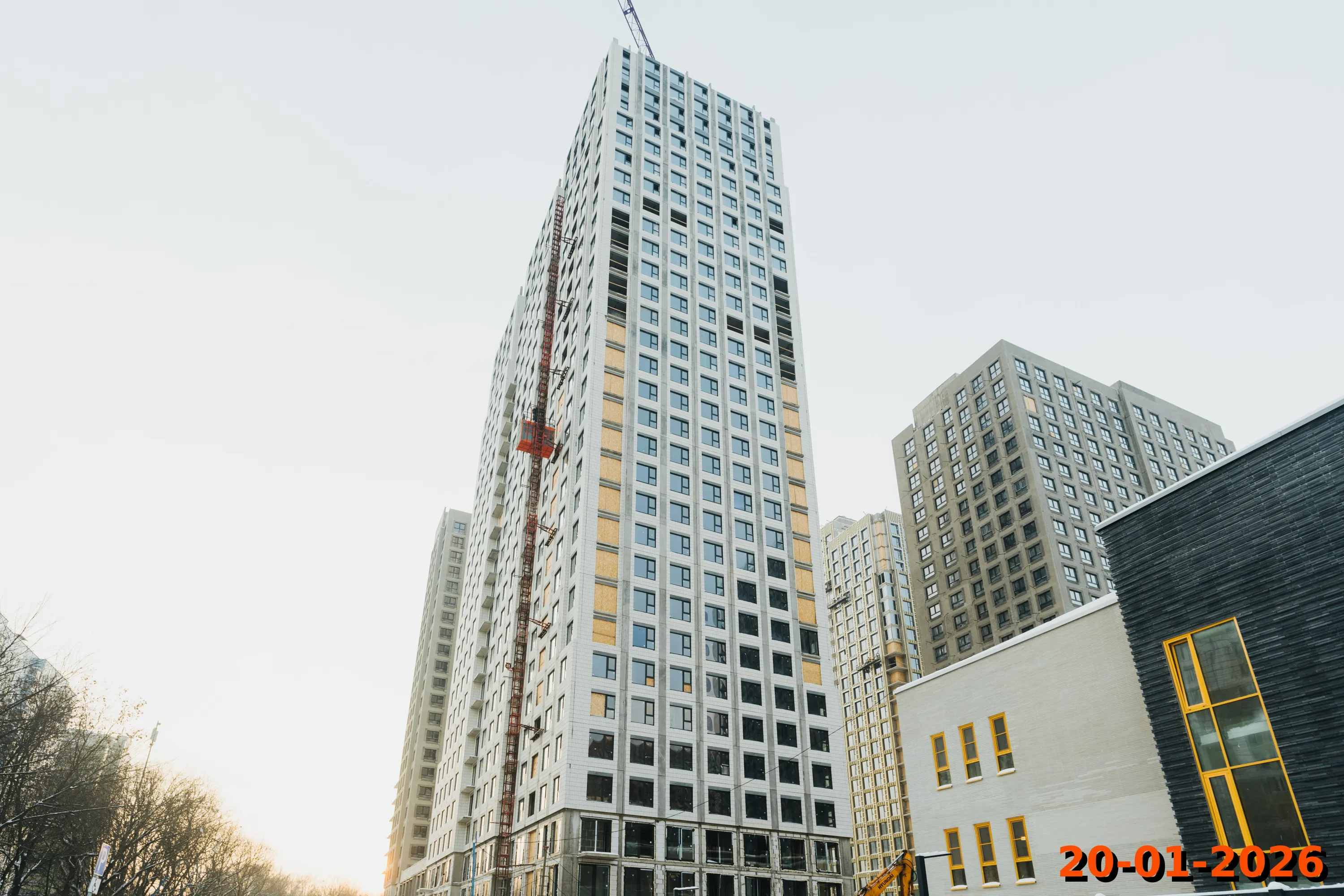 ЖК Бусиновский парк ход строительства